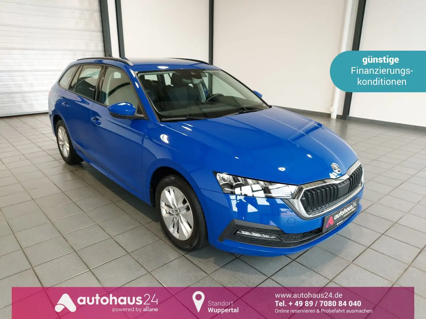 Skoda Octavia Combi 1.0 TSI Ambition|LED|SmartLink Albastru - 1