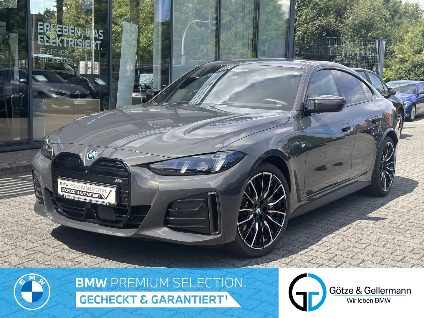BMW i4 M50 xDrive M Sport PRO //MCarbonExt. FACELFT!!! Grau - 1