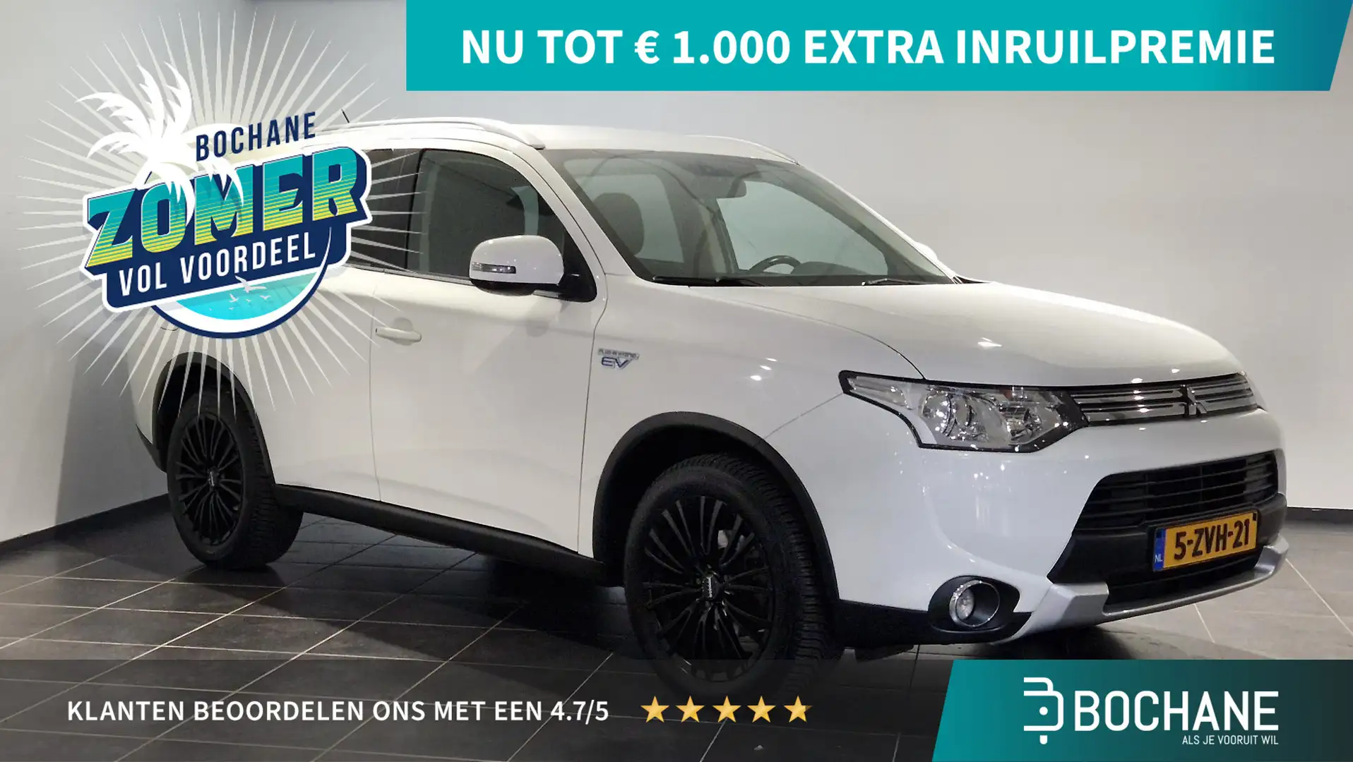 Mitsubishi Outlander 2.0 PHEV Business Edition X-Line | Navigatie | Wit - 1