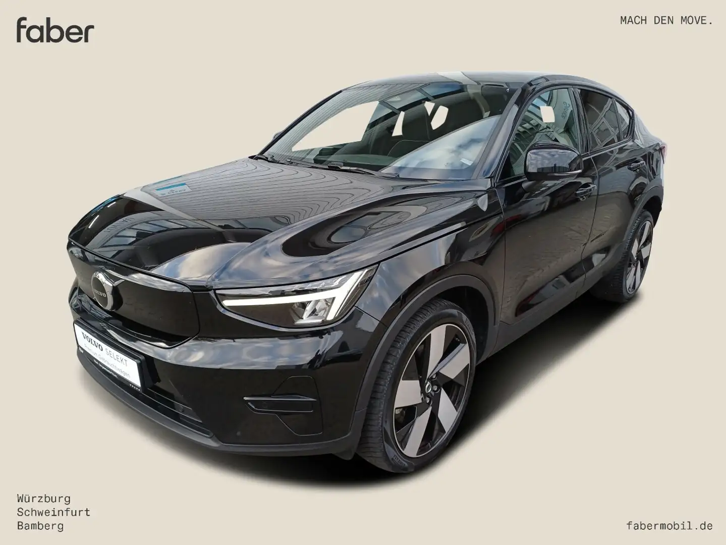 Volvo C40 Plus Recharge Pure Electric 2WD Schwarz - 2