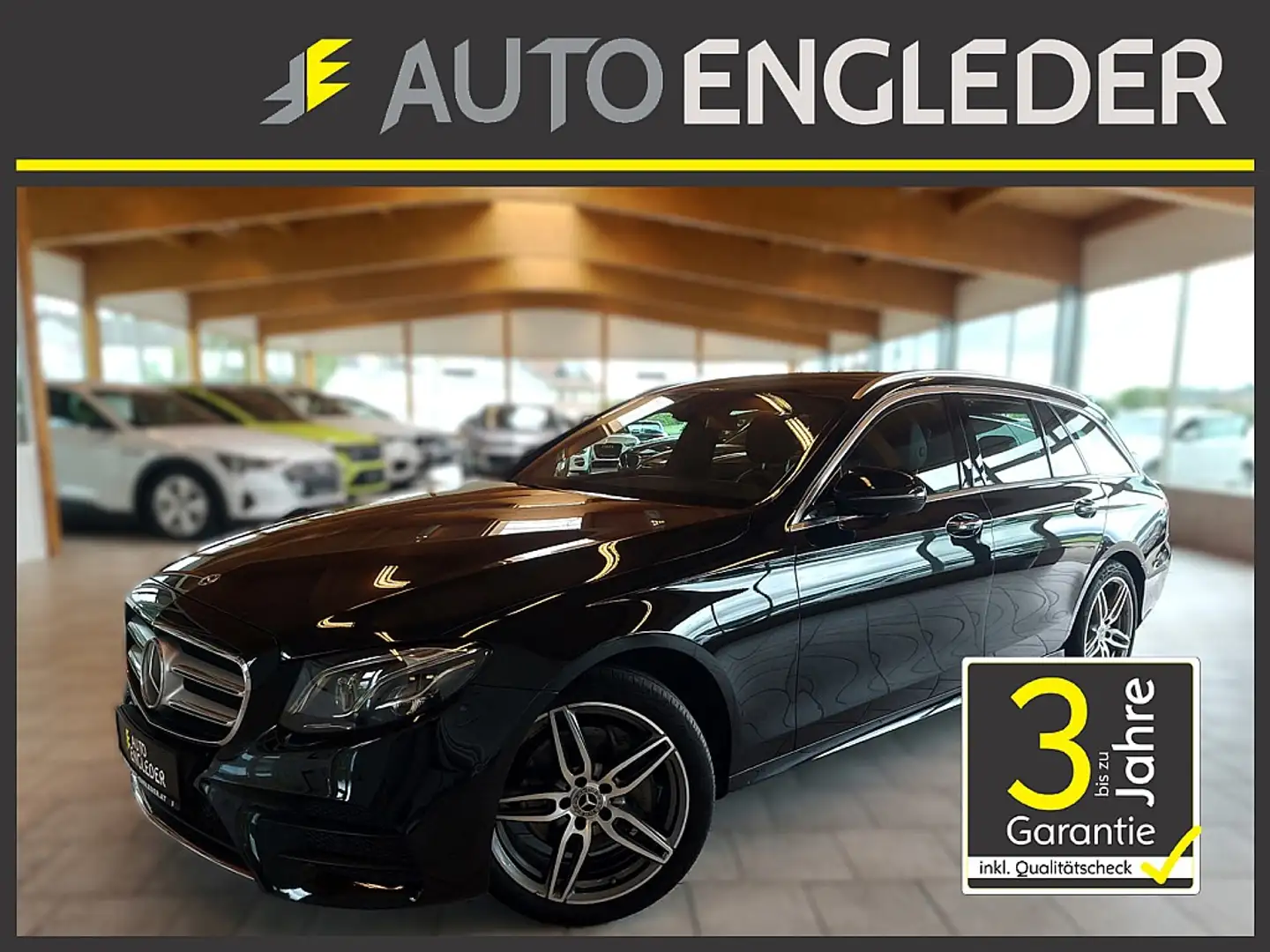 Mercedes-Benz E 220 d T Aut. Noir - 1