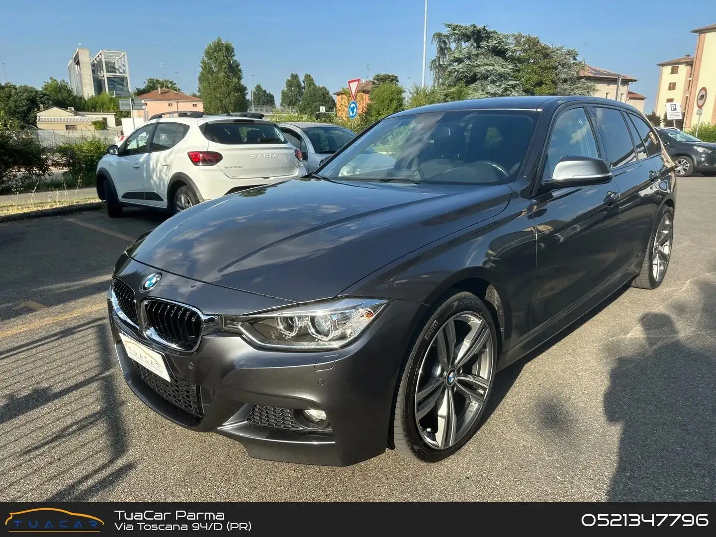BMW 320 320 d M Sport Grigio - 1