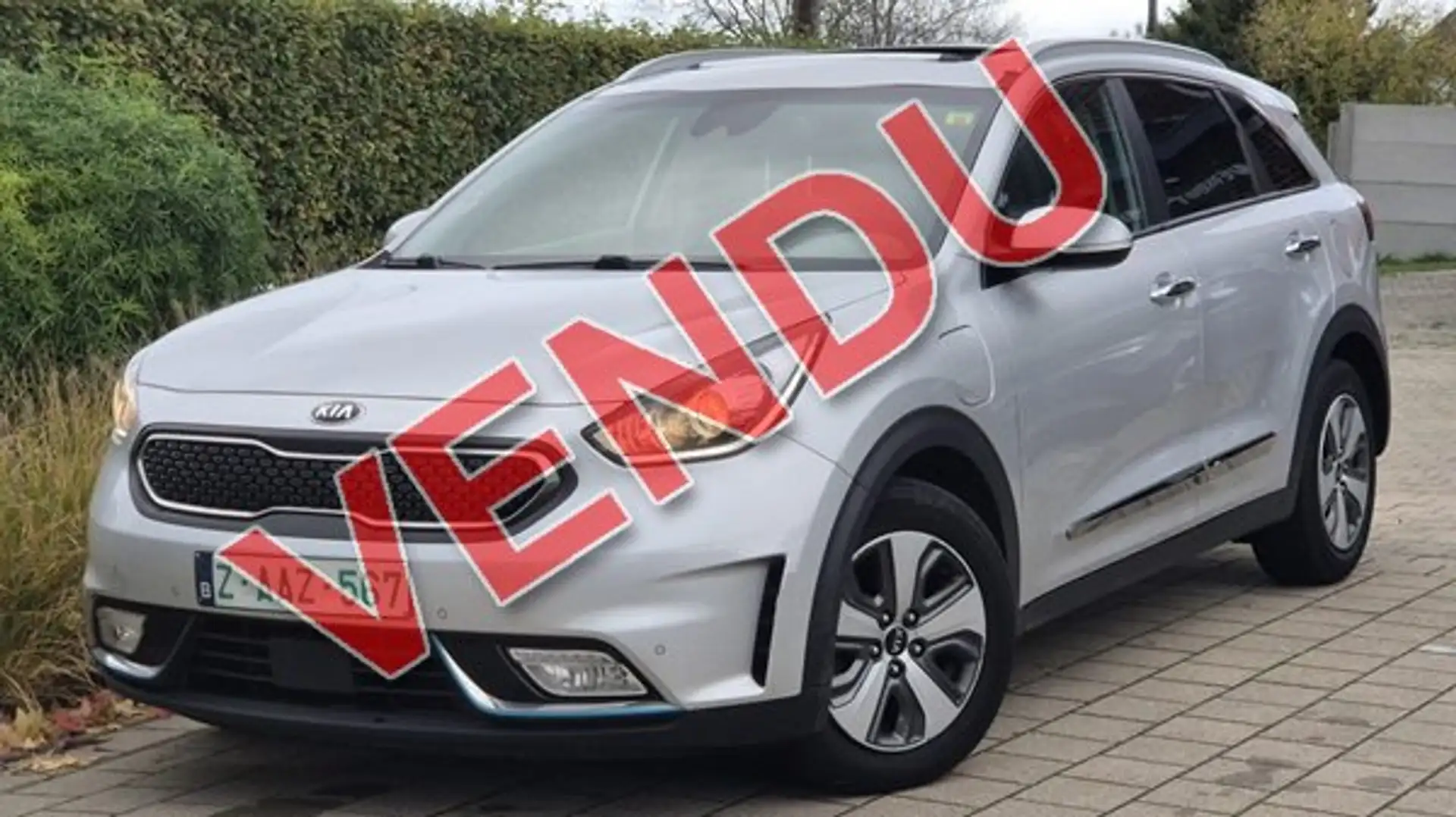 Kia Niro PHEV 1.6 GDi*TOIT*CAMERA* 299€ P/M SANS ACOMPTE Zilver - 1