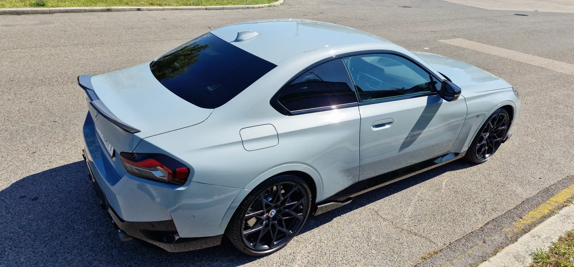 BMW 240 M240i Coupé xDrive Aut. Grau - 2