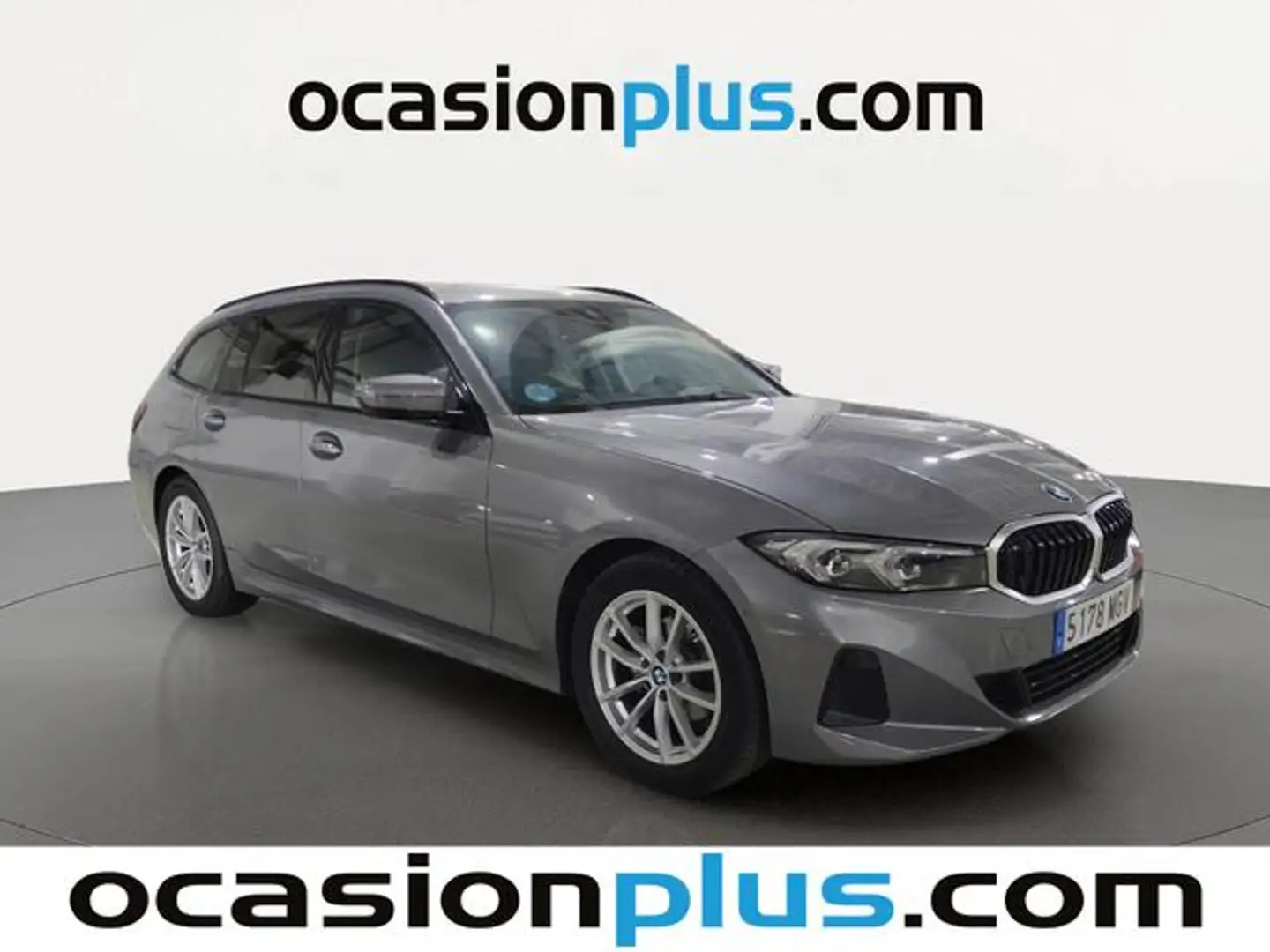 BMW 318 318dA Touring Gris - 2
