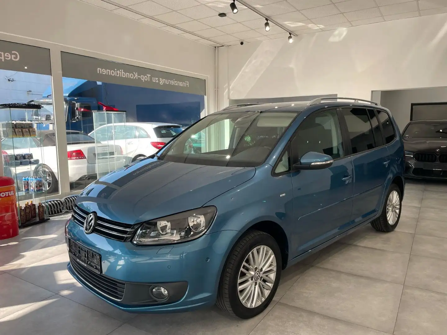 Volkswagen Touran 1.4 TSI EcoFuel CUP CNG/Erdgas/7Sitzer Blau - 2