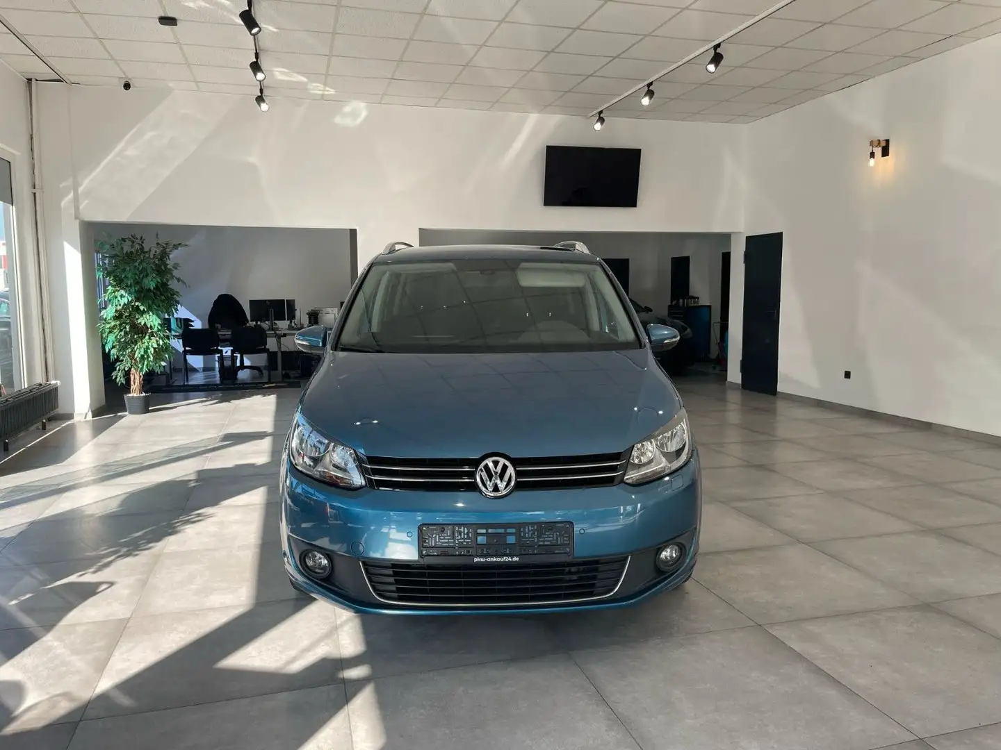 Volkswagen Touran 1.4 TSI EcoFuel CUP CNG/Erdgas/7Sitzer Blau - 1
