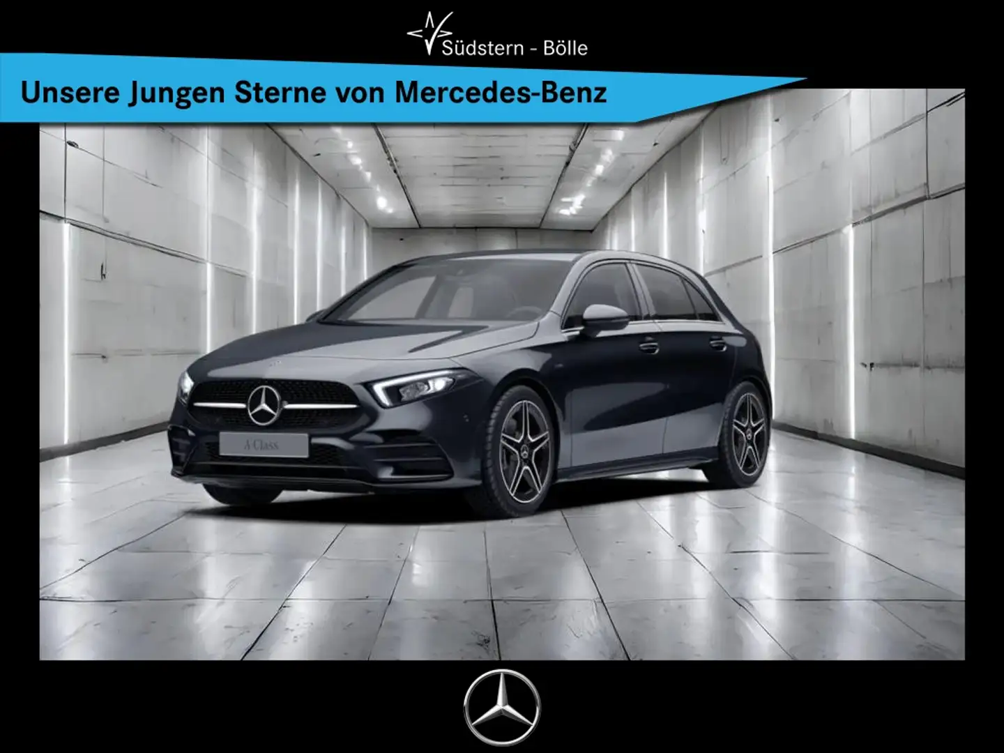 Mercedes-Benz A 250 e  AMG+NIGHT+LED+NAVI+AMBI+WIDESCR.+SITZHZ Nero - 1