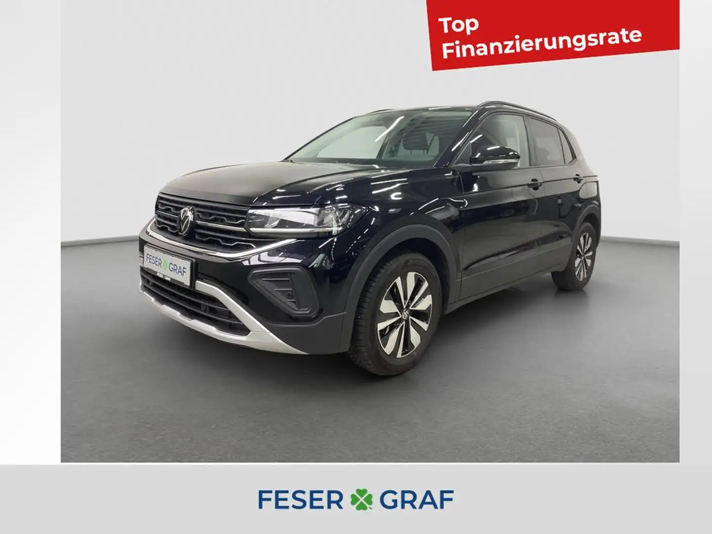Volkswagen T-Cross GOAL 1.0 TSI 85kW DSG AHK Kamera ACC Schwarz - 1