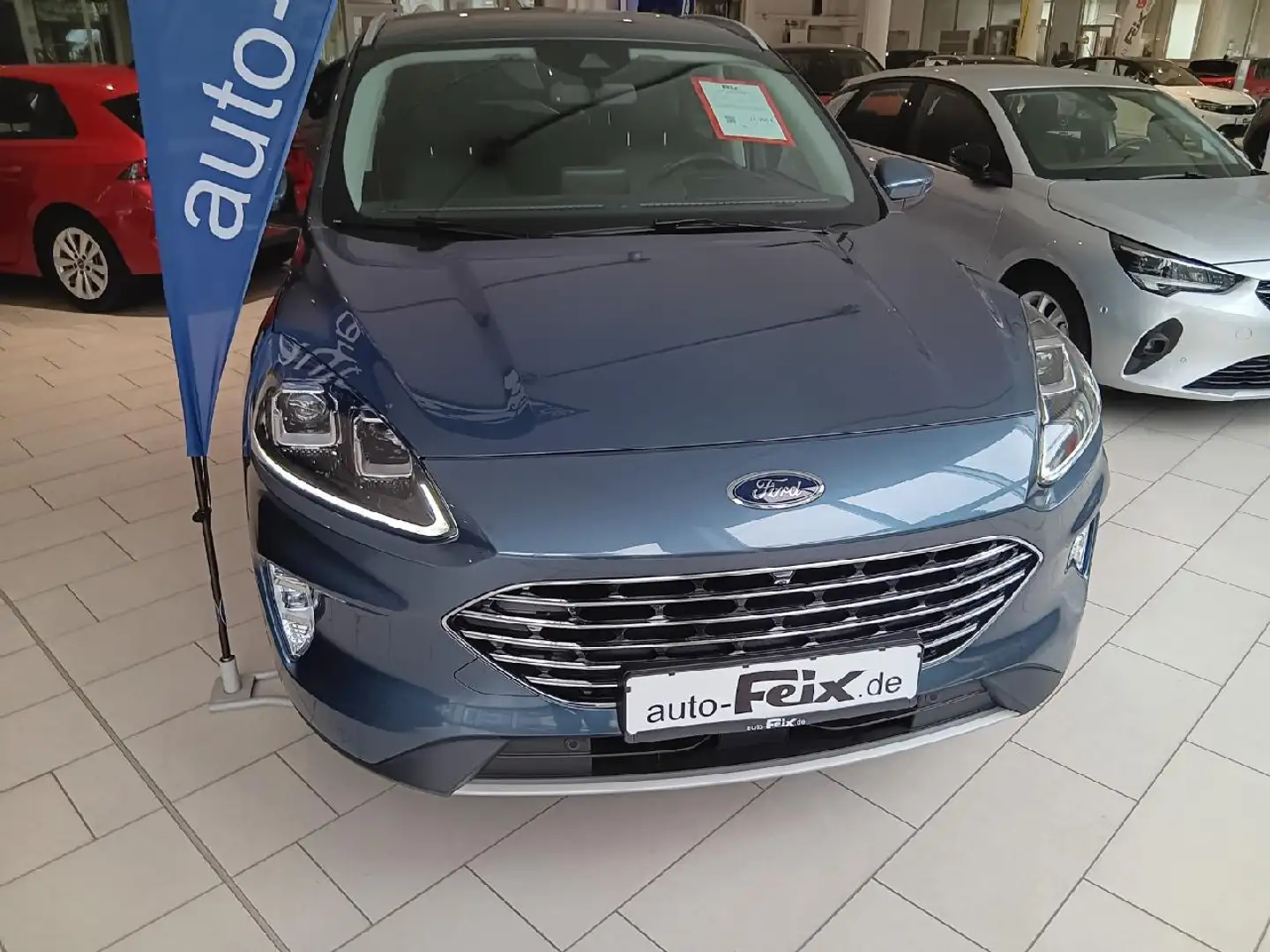 Ford Kuga Kuga Titanium X Blauw - 1