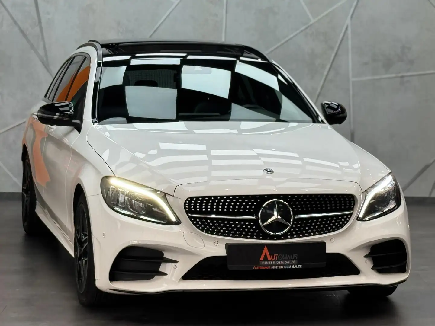 Mercedes-Benz C 220 d T-Modell |AMG-LINE|360°|PANO|AHK|VIRT| Blanc - 2
