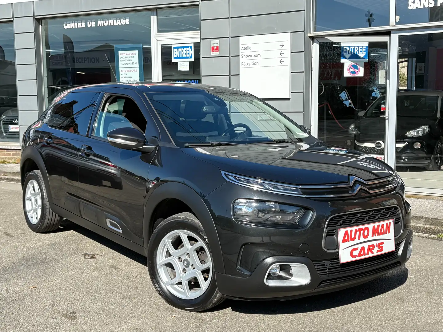 Citroen C4 Cactus 1.6 BlueHDi TOIT PANORAMIQUE GPS 1er MAIN GARANTIE Zwart - 1
