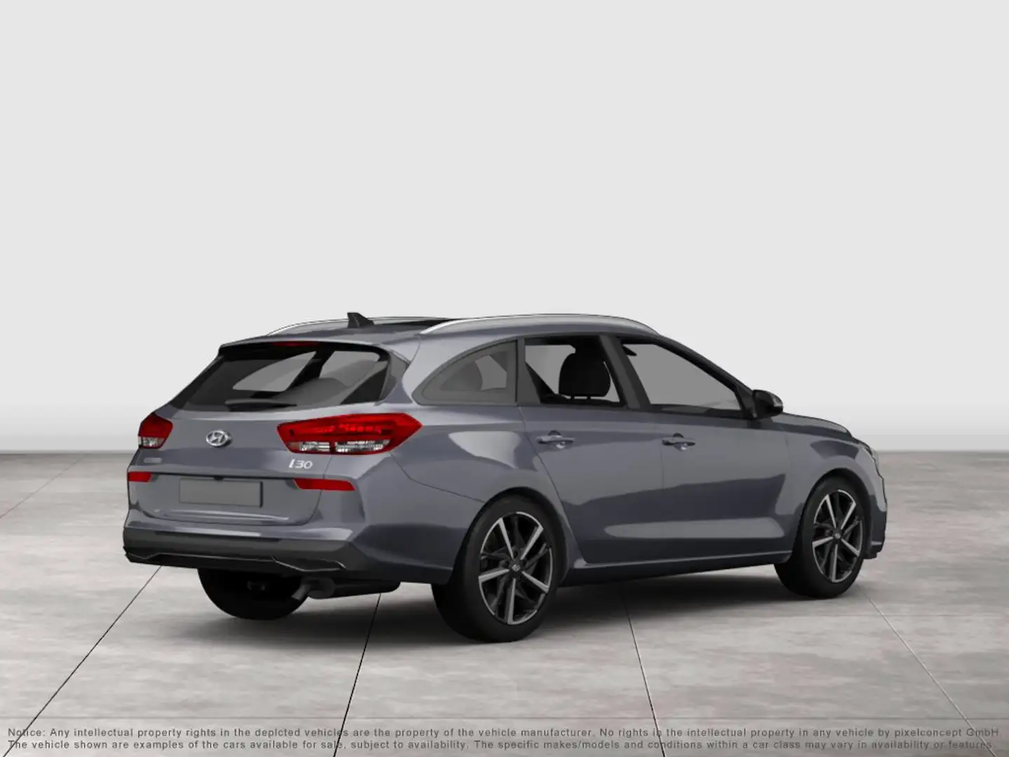 Hyundai i30 ADVANTAGE PLUS,1.5 T-GDI,140PS,7-DCT,PANORAMADACH Grau - 2