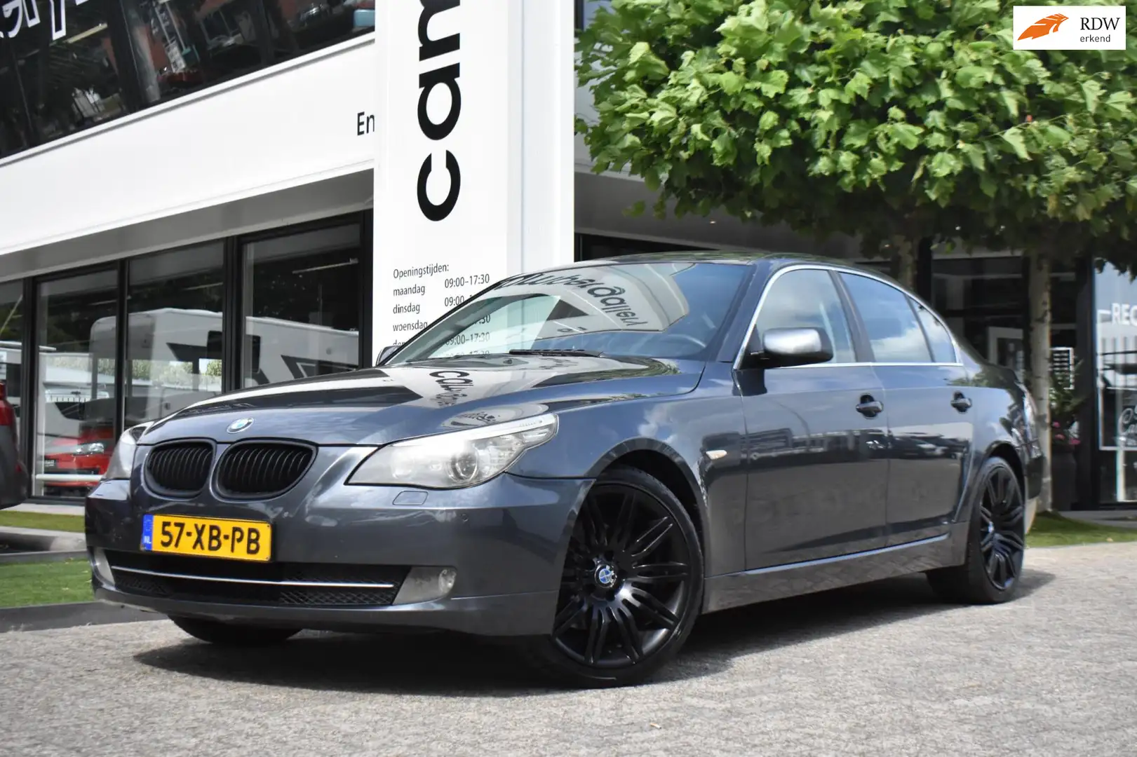 BMW 523 5-serie 523i Business Line COMFORT STOELEN, LEDER, Grijs - 1