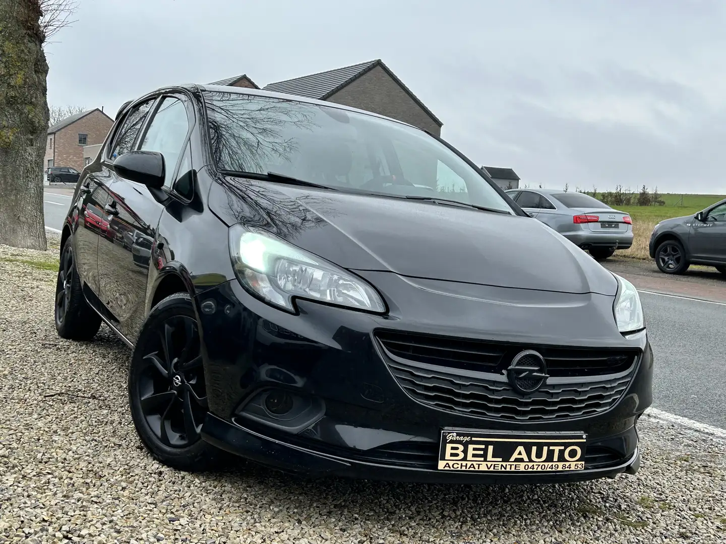 Opel Corsa Corsa 1.2i Black Edition (EU6.2)GPS-CLIM- Noir - 1