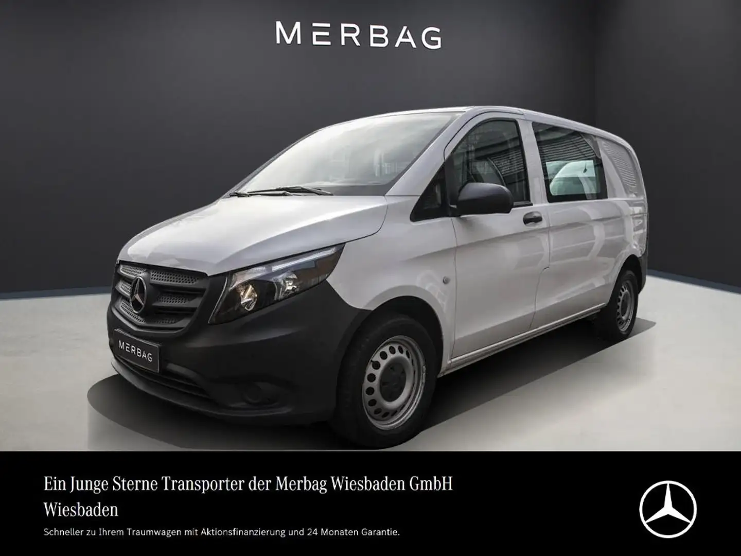 Mercedes-Benz Vito 114 CDI KA 4x4 Klima Navi Autom. Tempomat Blanc - 1