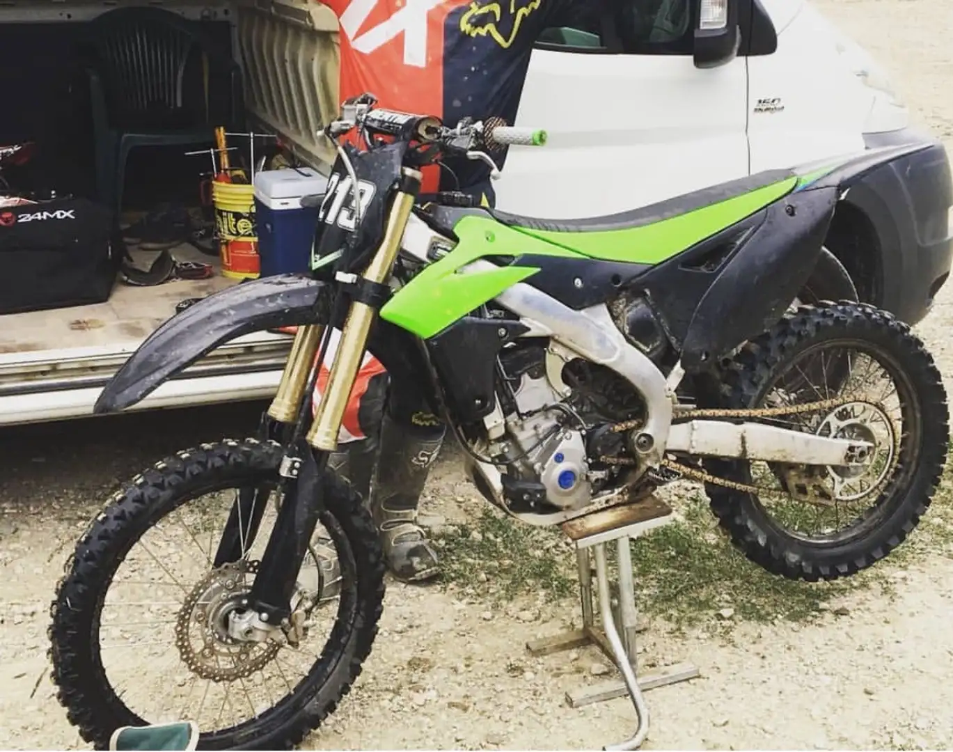 Kawasaki KX 250 F 4T Nero - 1