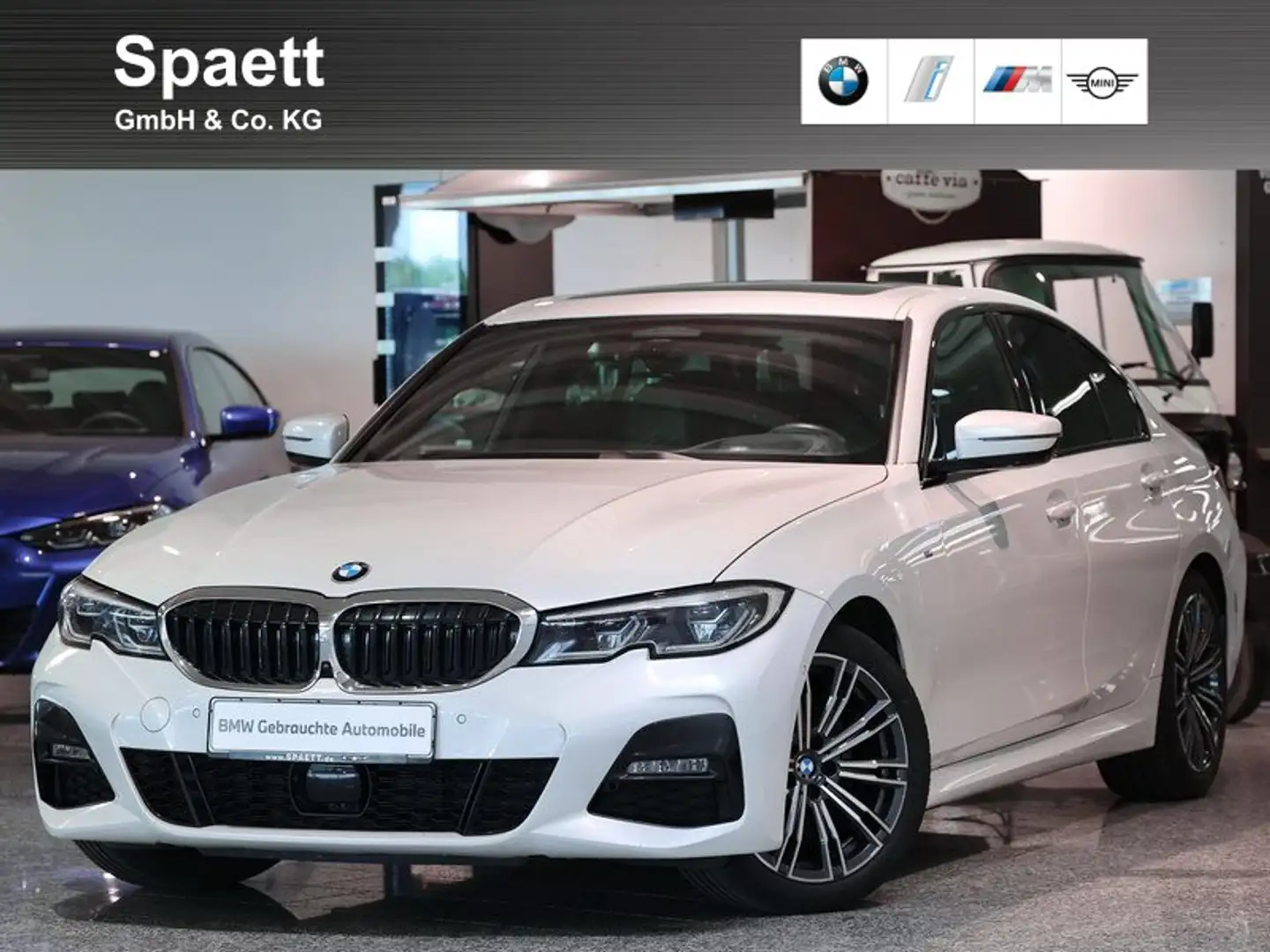 BMW 320 d Limousine M Sport Head-Up HK HiFi DAB WLAN Blanco - 1