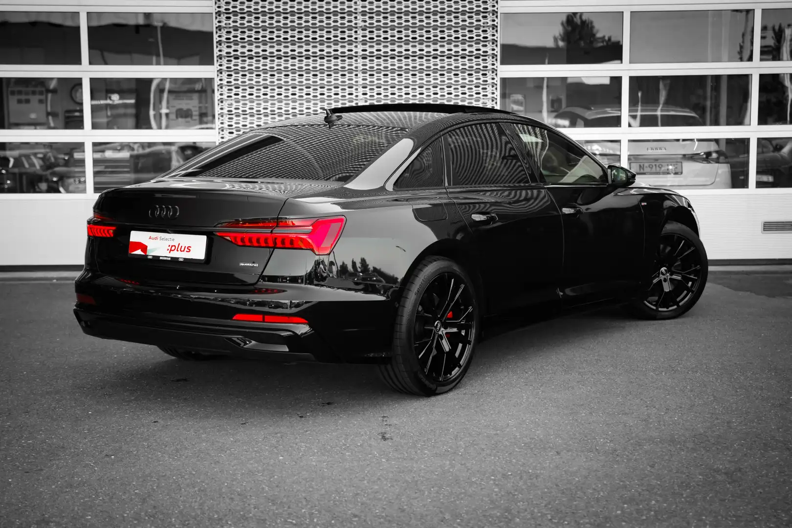 Audi A6 55 TFSI e 367pk quattro S edition | Panoramadak | Noir - 2