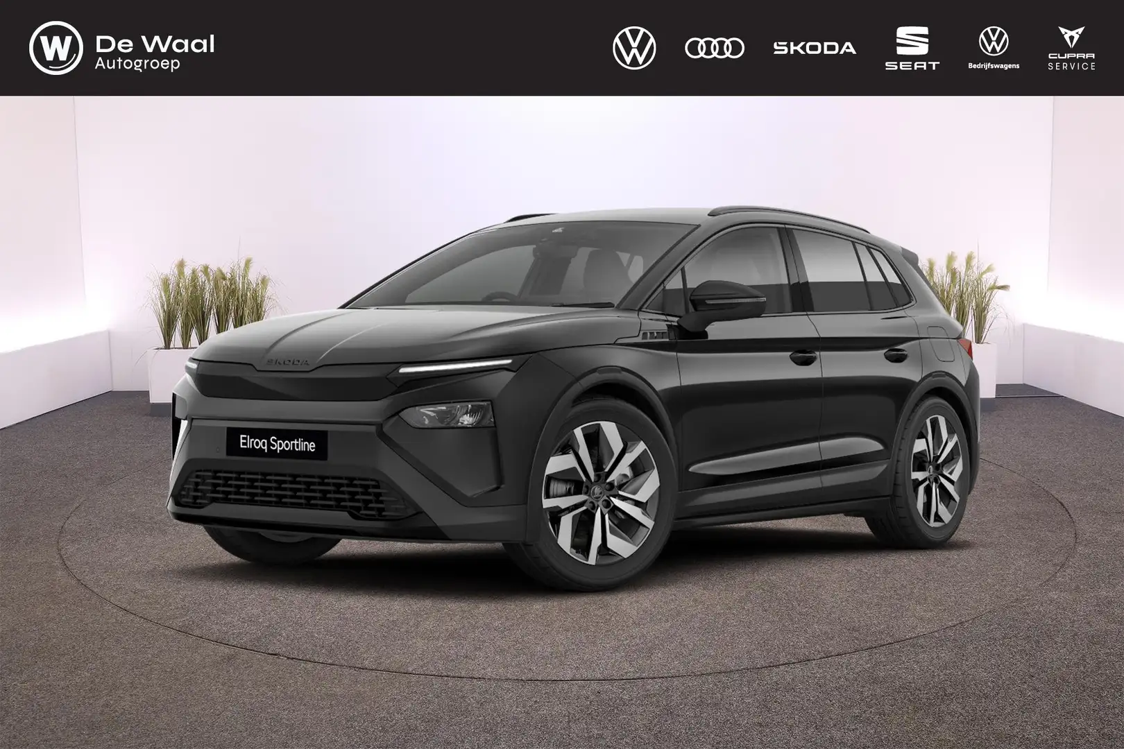 Skoda Elroq Sportline Elektromotor Zwart - 1