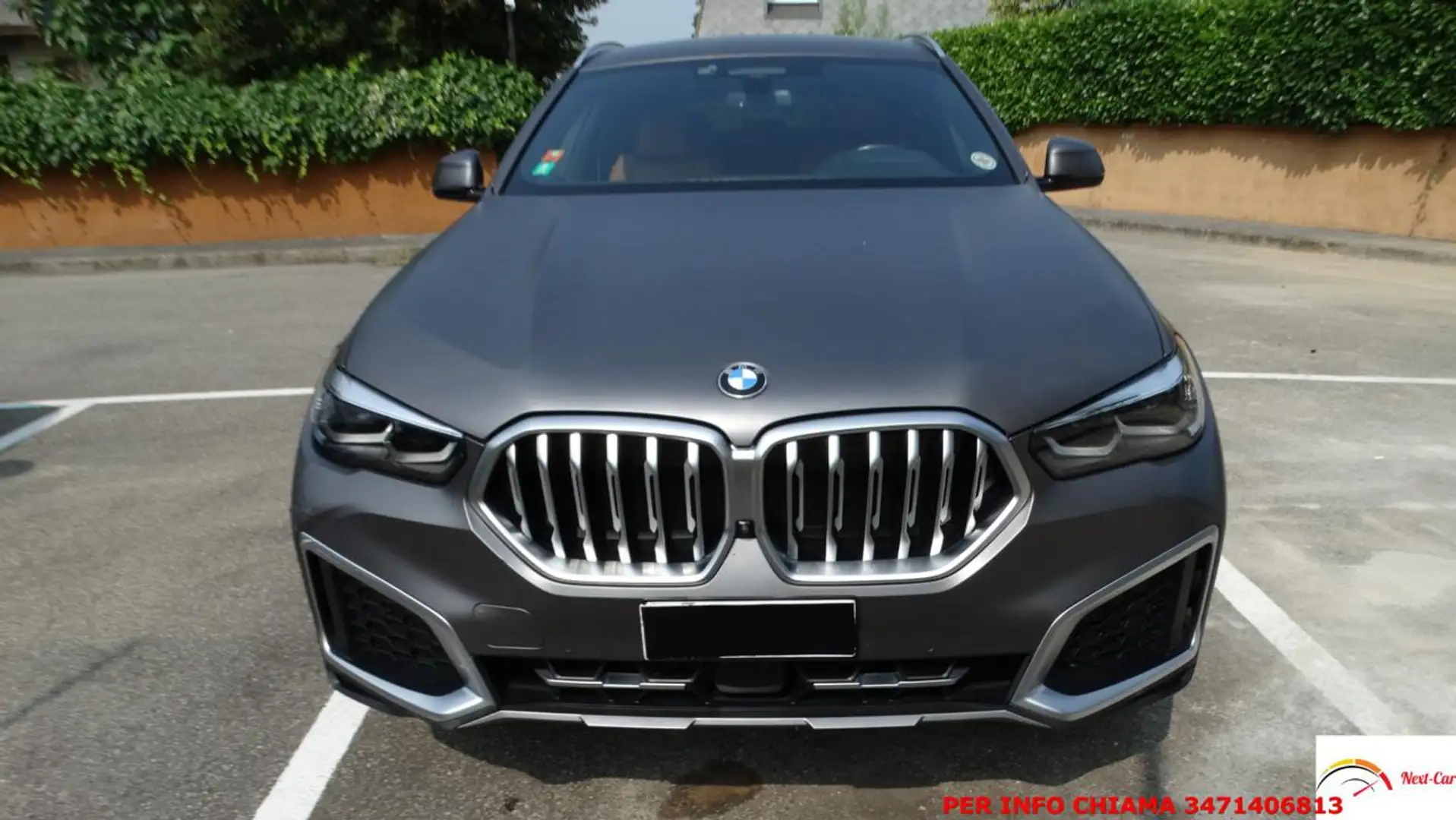 BMW X6 xDrive30d Mhev 48V Msport Drive Pilot 360 Grigio - 2