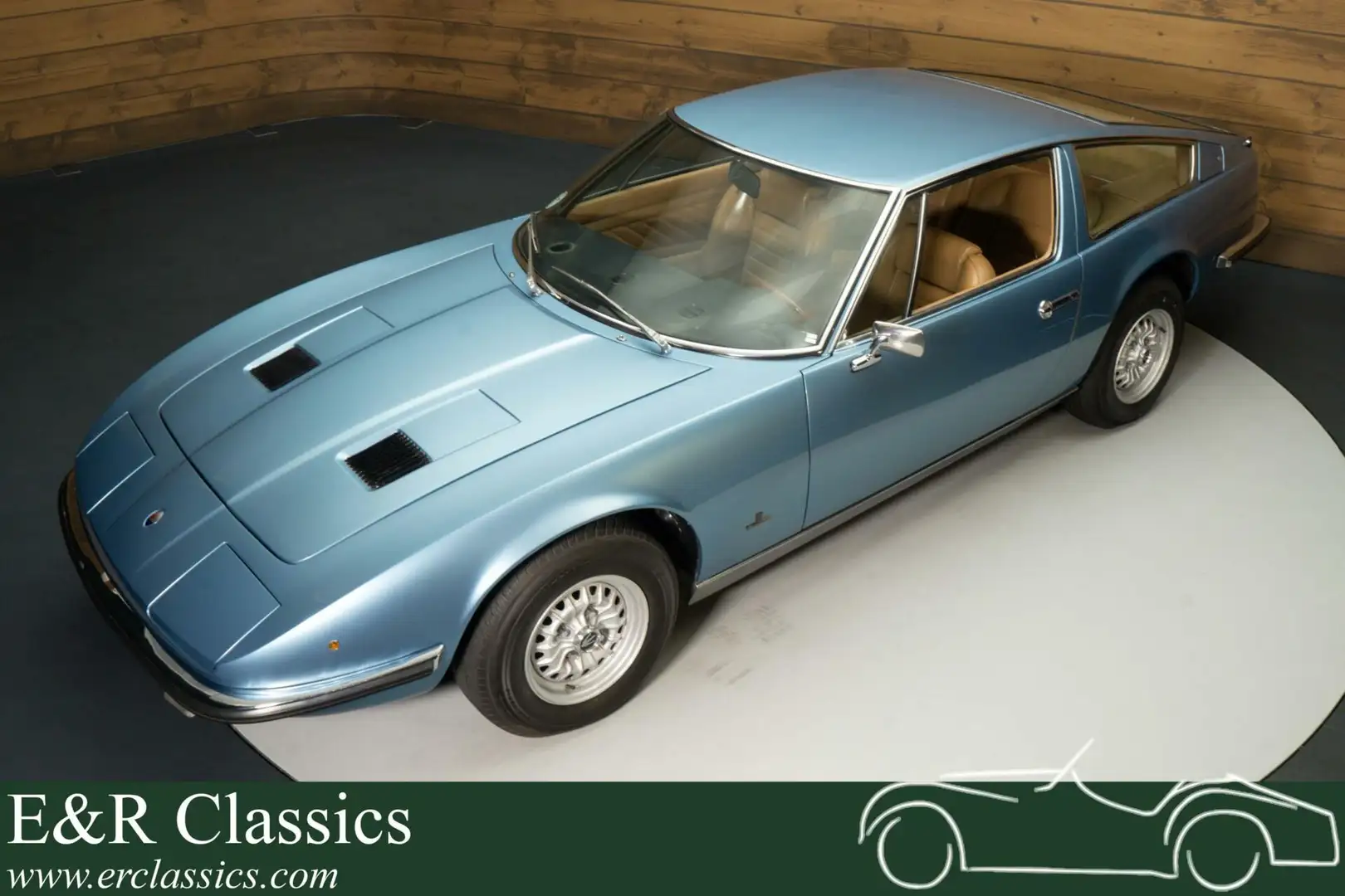 Maserati Indy 4700 | Gerestaureerd | Historie bekend | 1972 Azul - 1