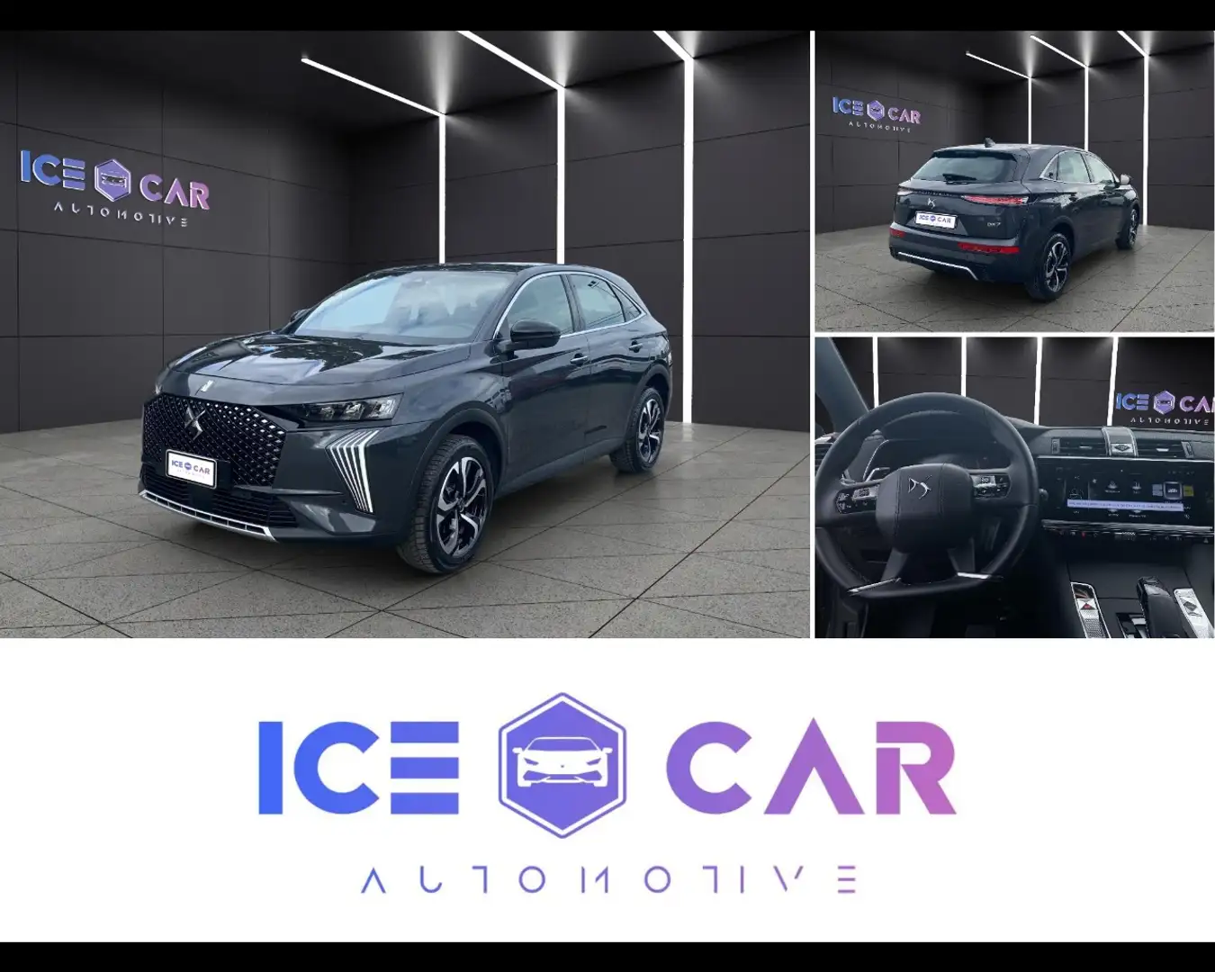 DS Automobiles DS 7 Crossback 7 - DS 7 BlueHDi 130 aut. Bastille Business Gris - 1