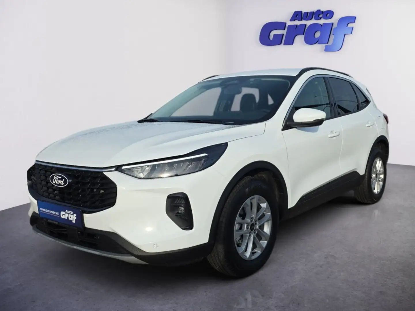 Ford Kuga 2,5 Duratec FHEV Titanium Aut. Weiß - 1