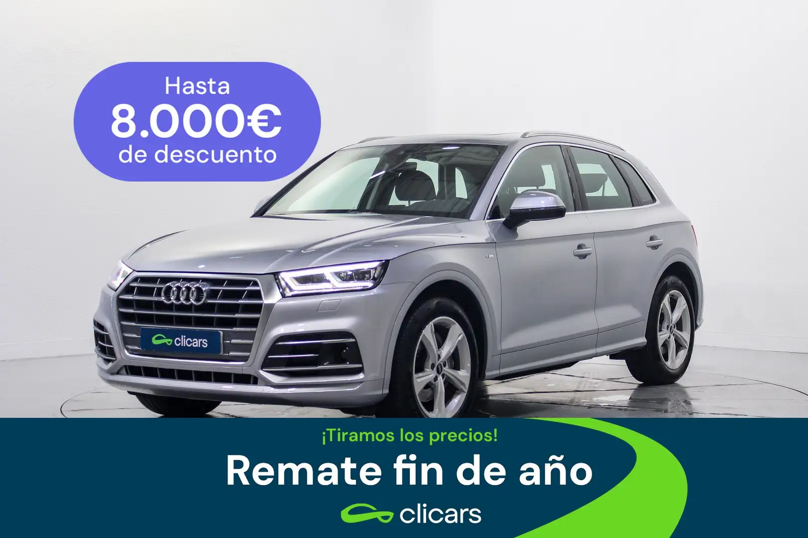 Audi Q5 35 TDI S line S tronic Plateado - 1