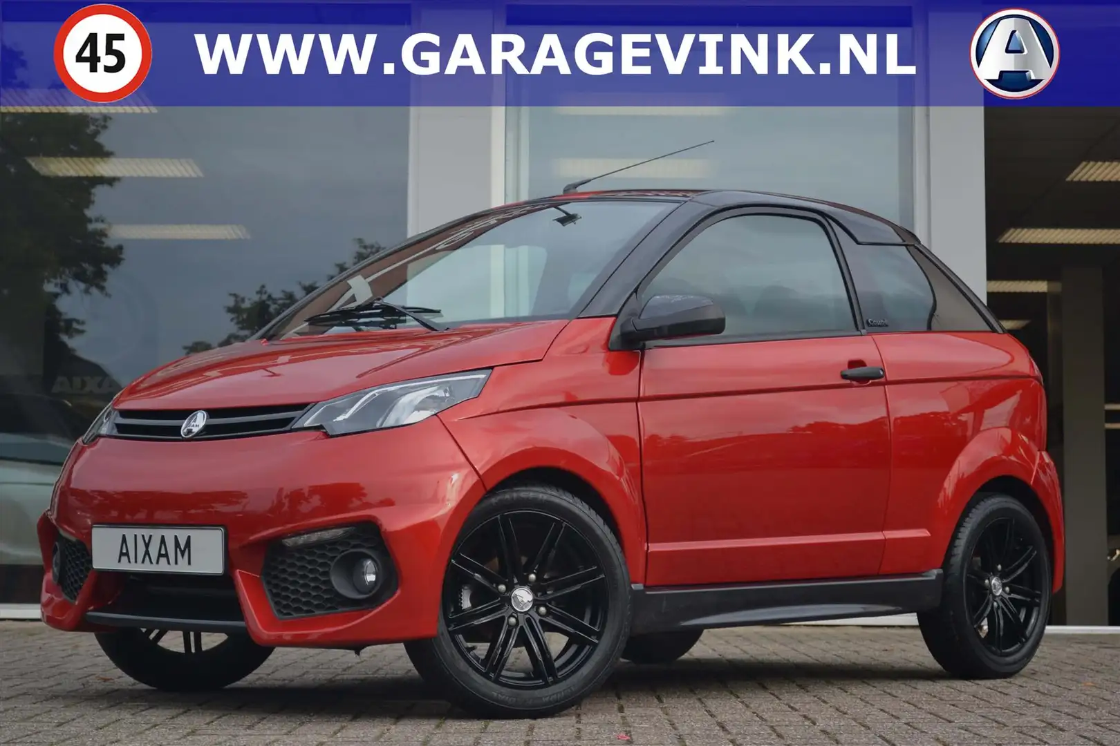 Aixam GTI S8 Coupe ABS Brommobiel Rosso - 1