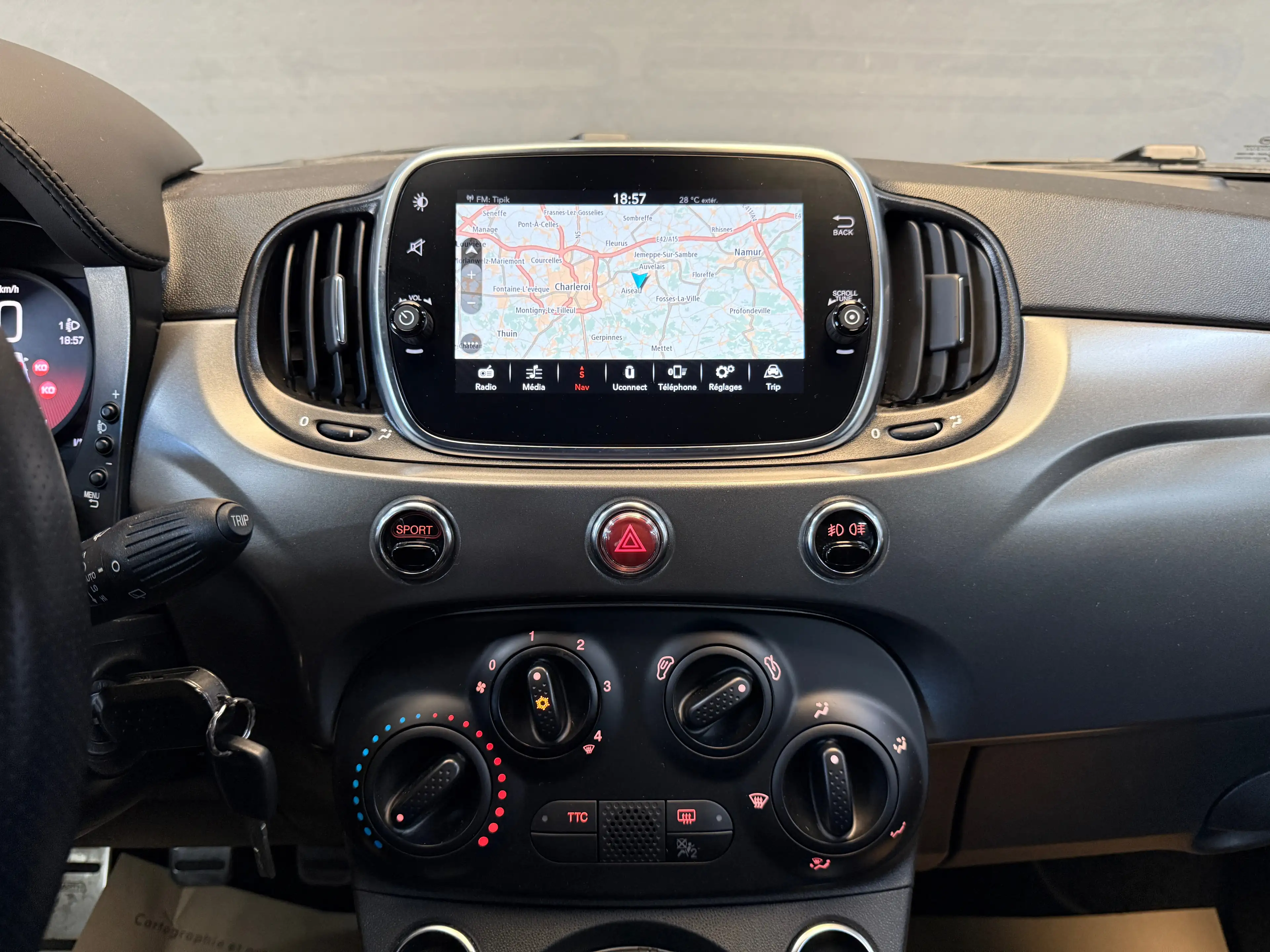 Abarth 595 Pista °70TH°NAVI°RECARO°ETAT NEUF — photo 14