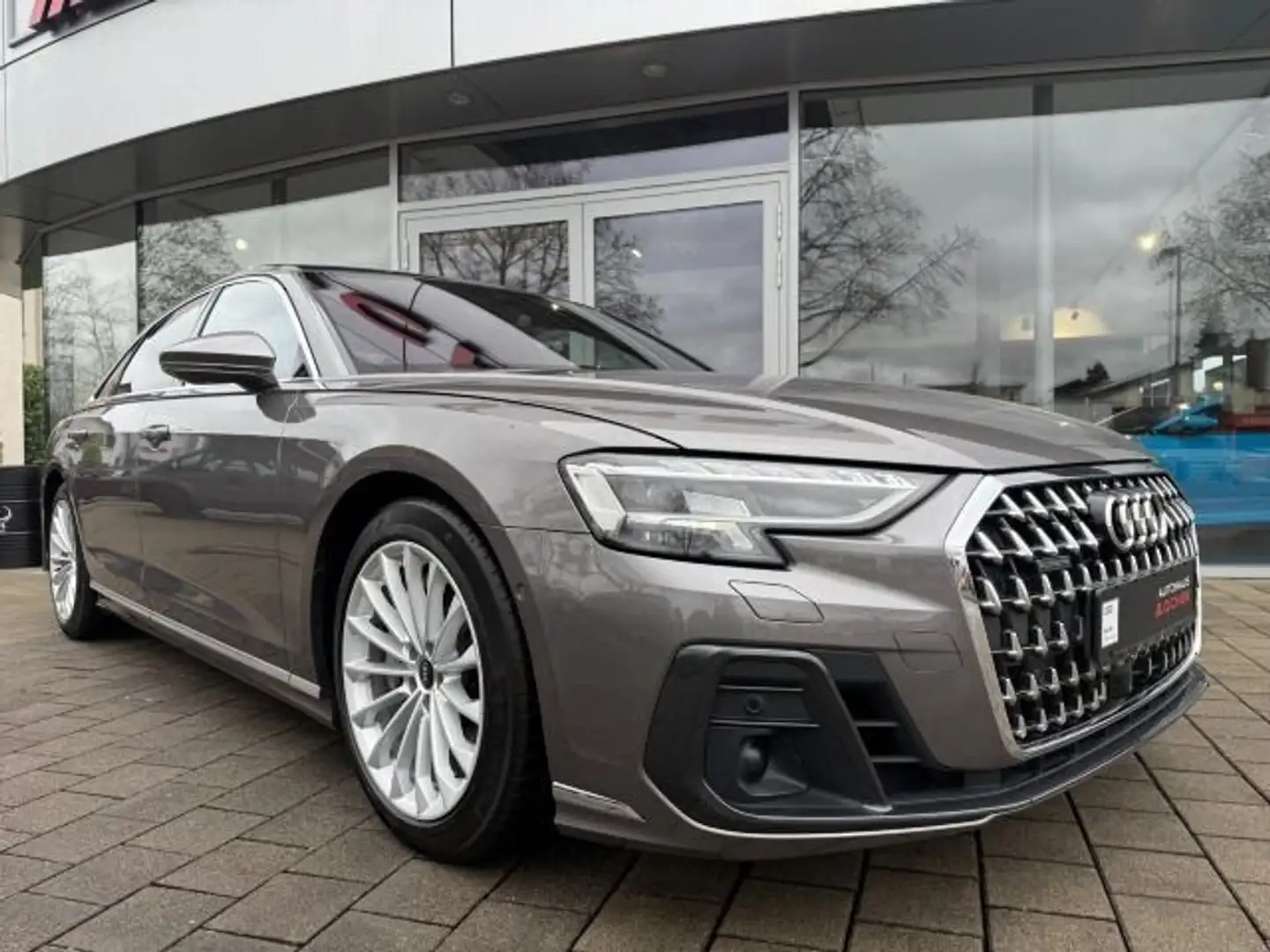 Audi A8 55 TFSI quattro Pano/B&O/Standh./HuD/Assist.P Grau - 2