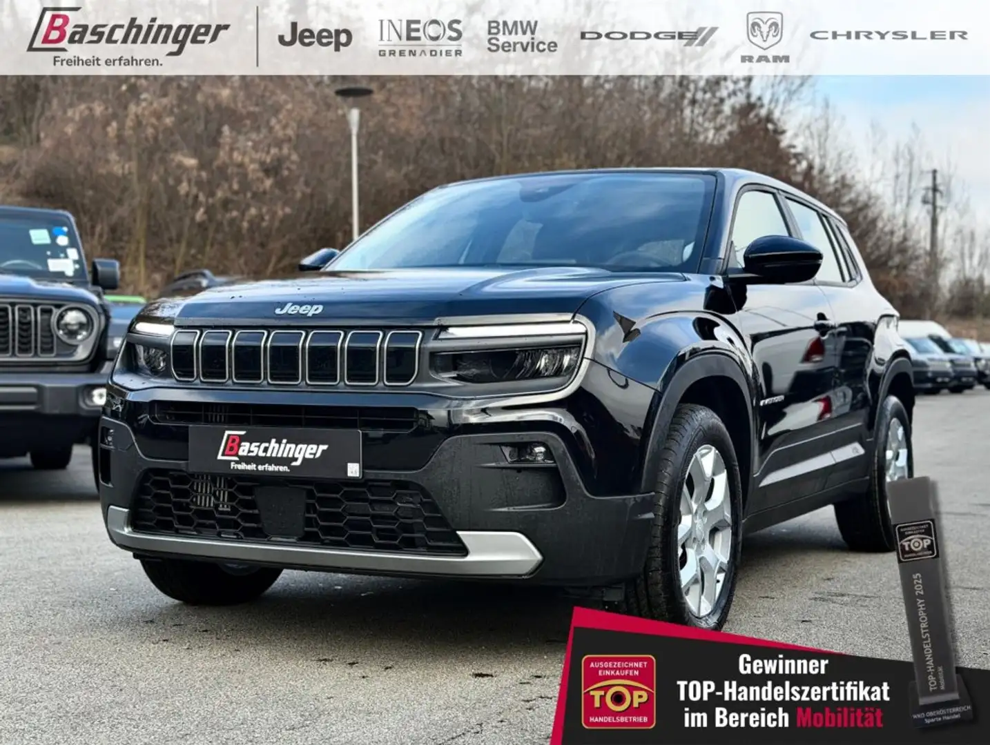 Jeep Avenger e-Hybrid Altitude Schwarz - 1