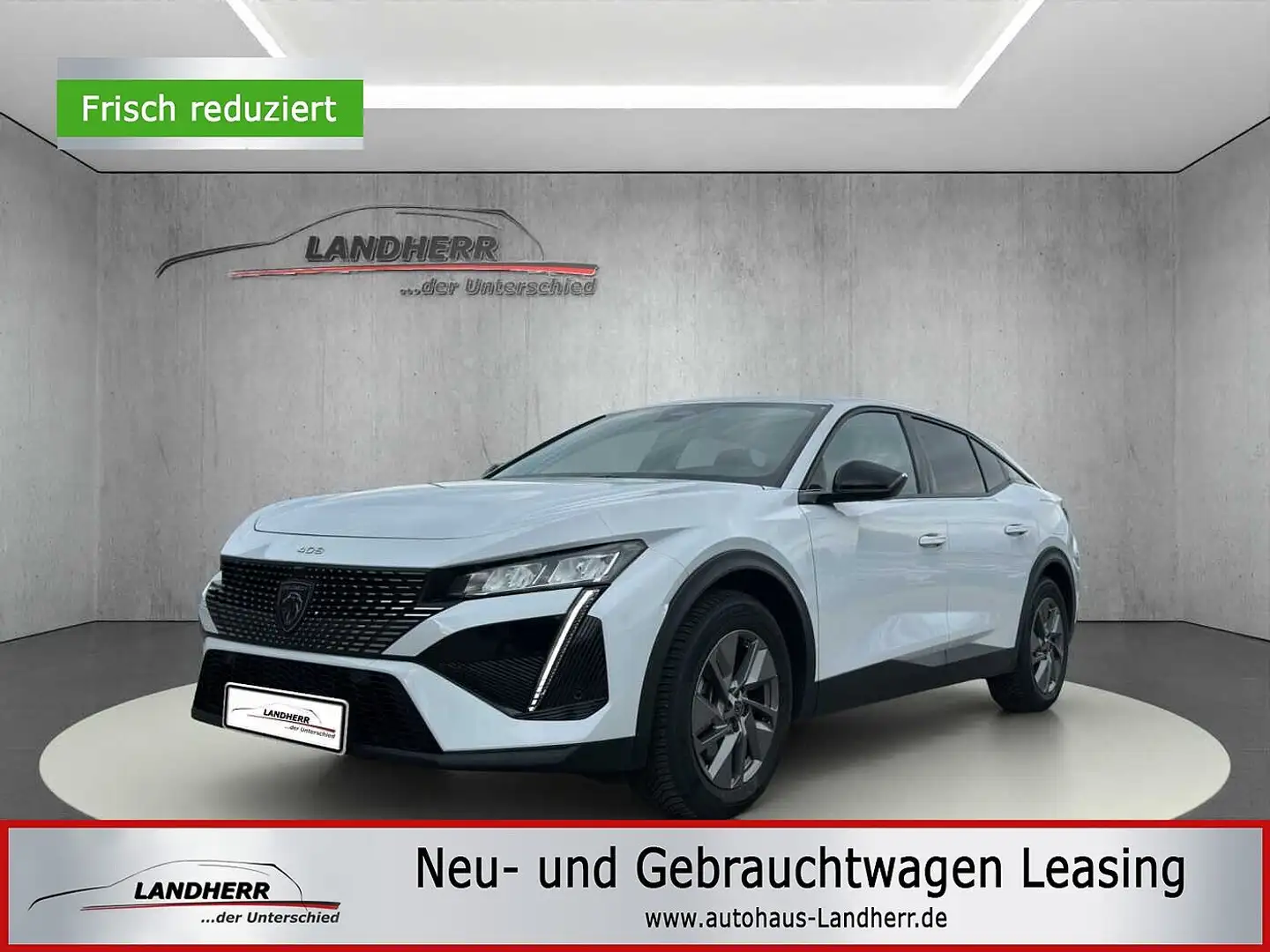 Peugeot 408 Allure Plug-In Teilleder /Kamera Alb - 1