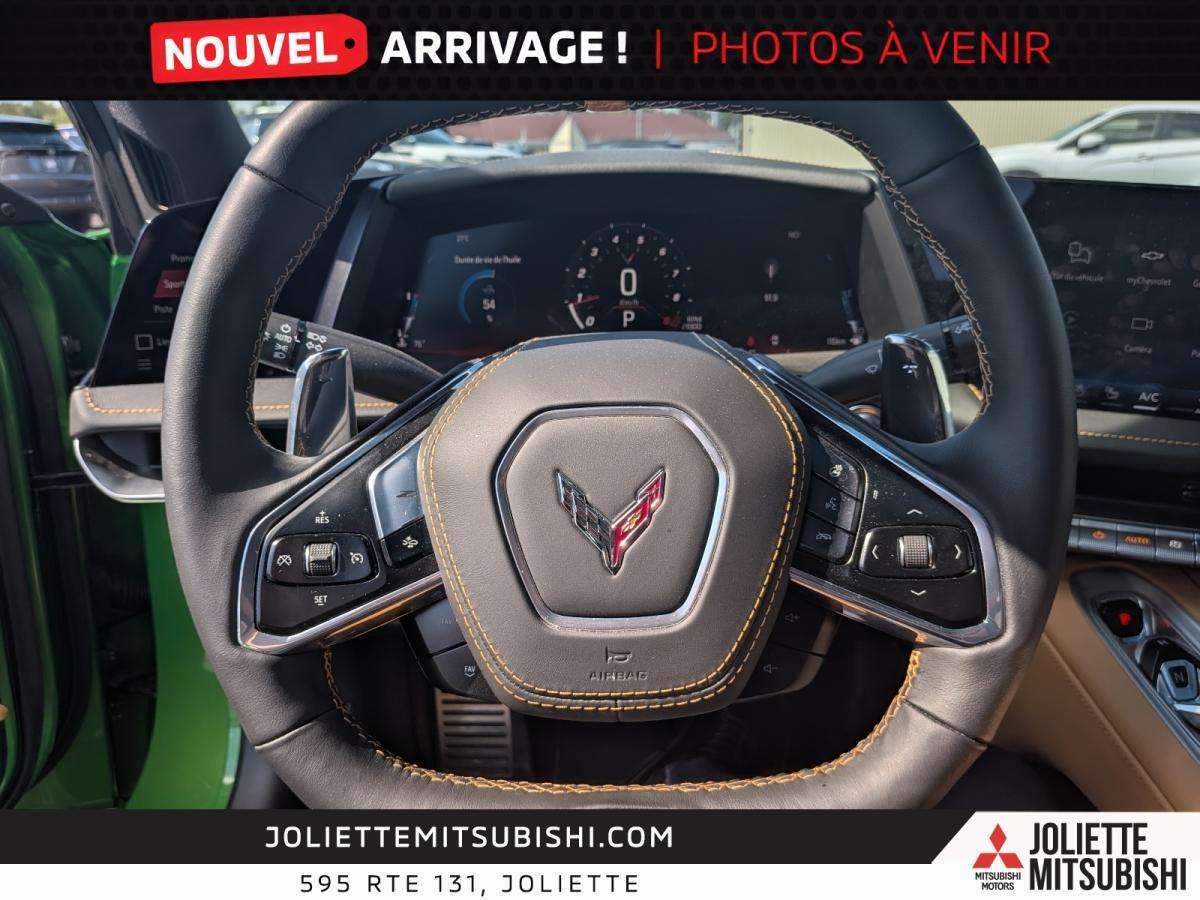 2026 Chevrolet Corvette Z06 2LZ 5.5L V8 Toit Targa Vitré Amovible Cuir Tan — снимка 1