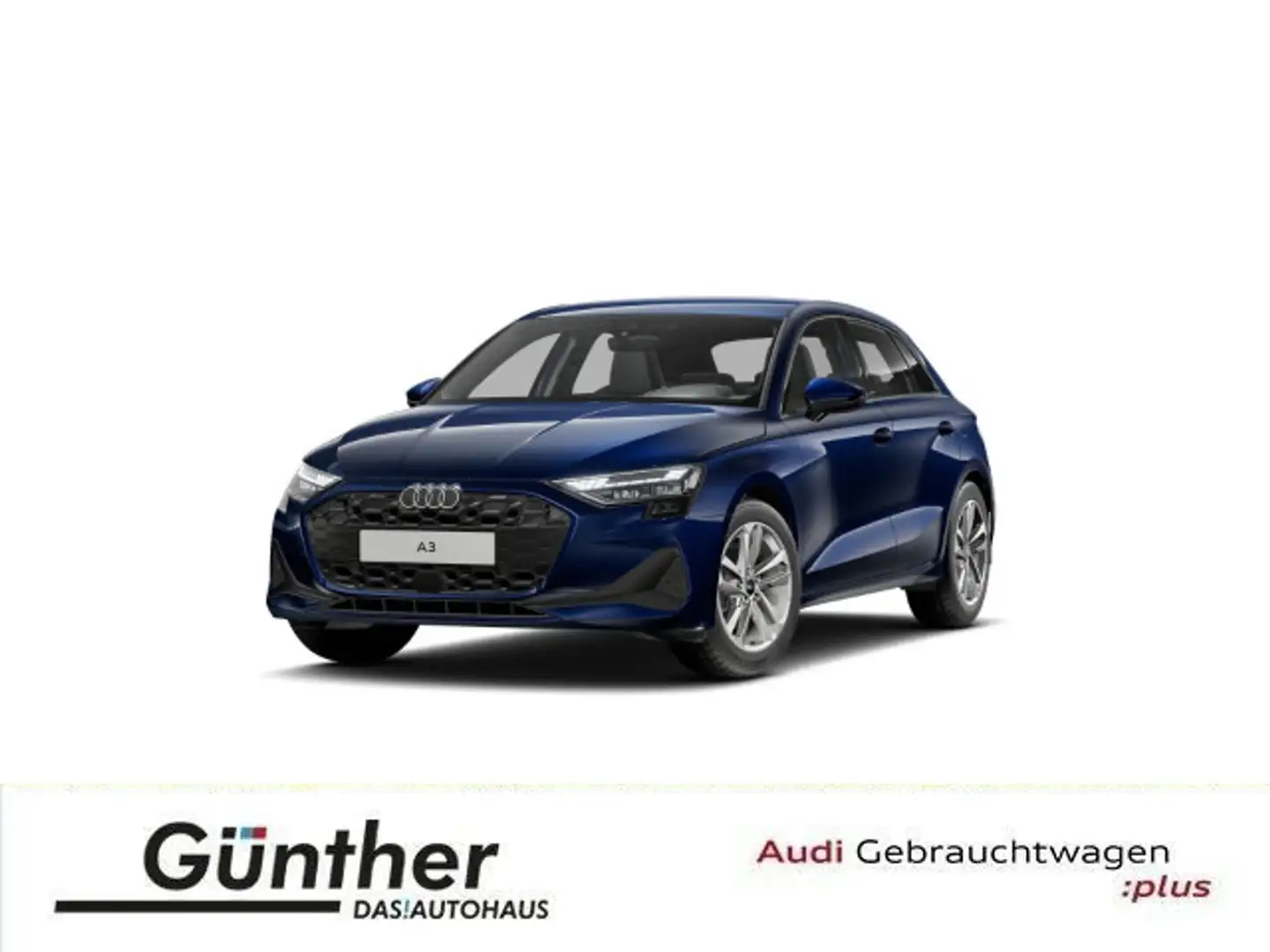 Audi A3 35 TDI S TRONIC+WINTERRÄDER+AHK+LED Blauw - 1
