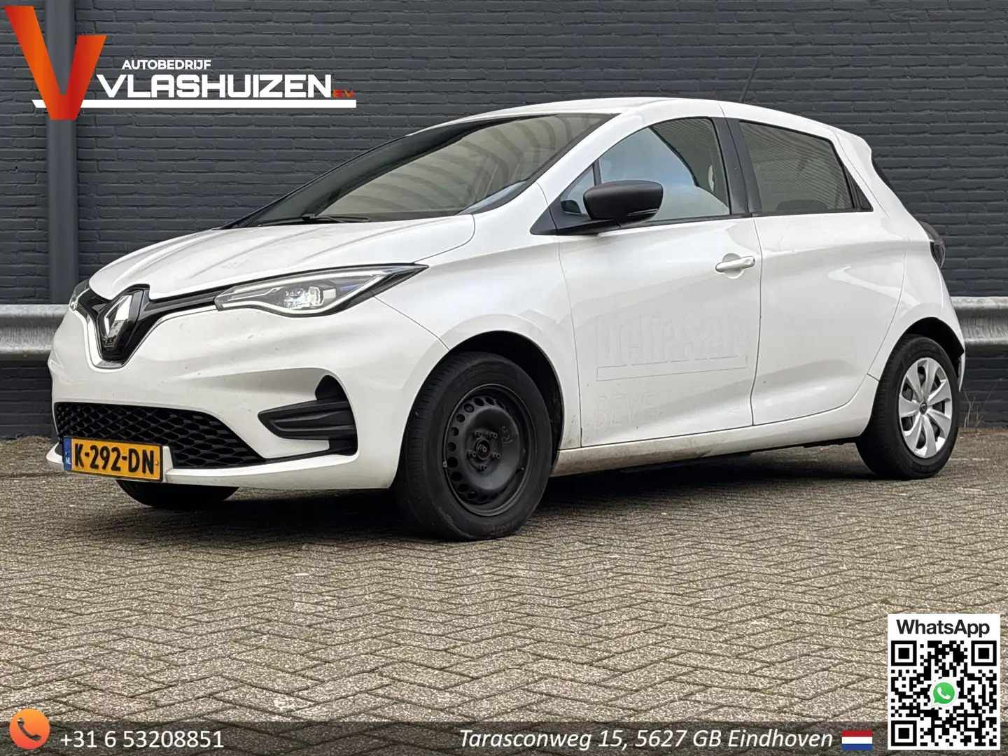 Renault ZOE R110 Life 52 kWh | € 6.450,- NETTO! | Climate | Cr Blanc - 1