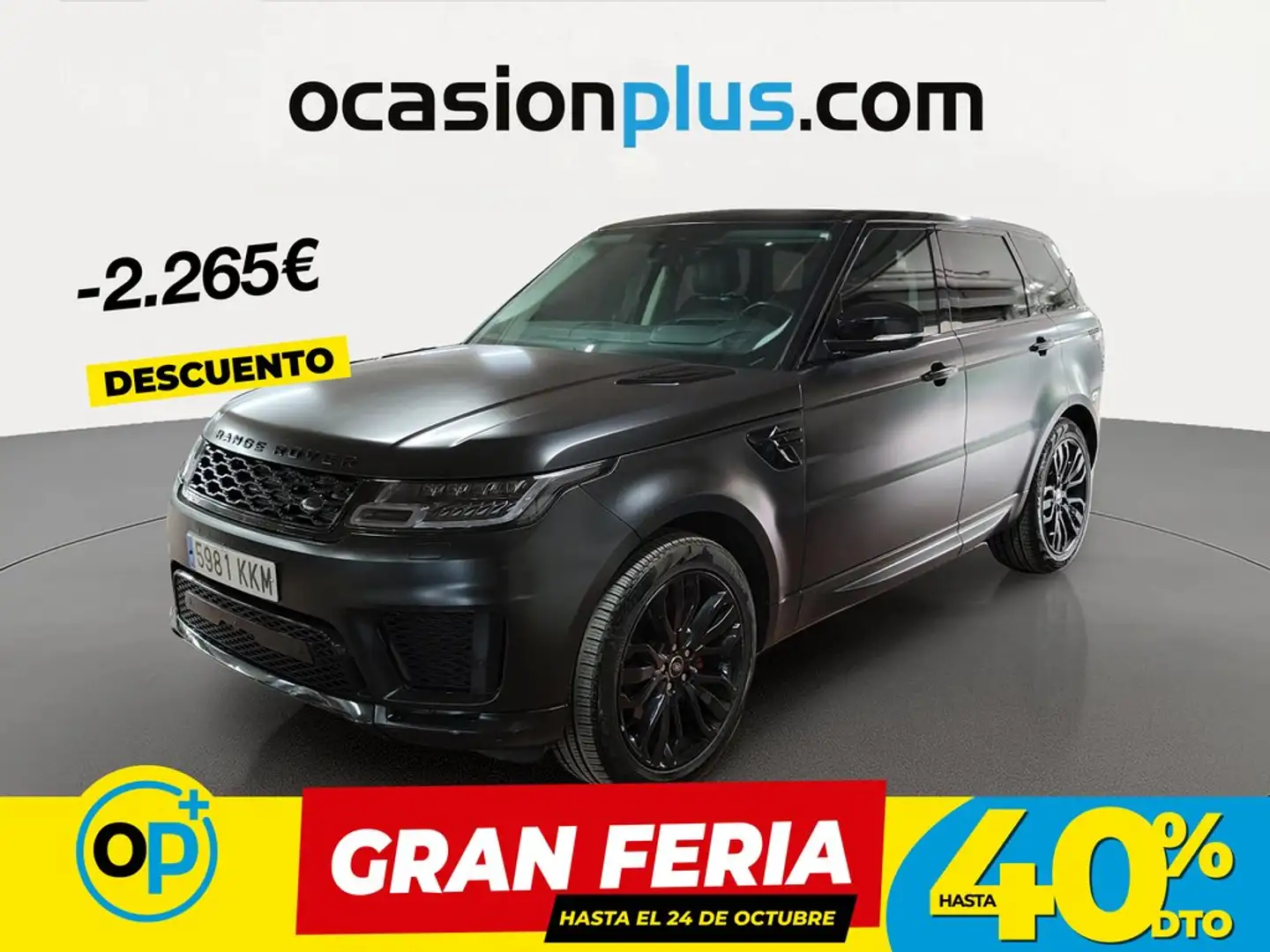 Land Rover Range Rover Sport 3.0SDV6 HSE Dynamic Aut. 306 Negro - 1