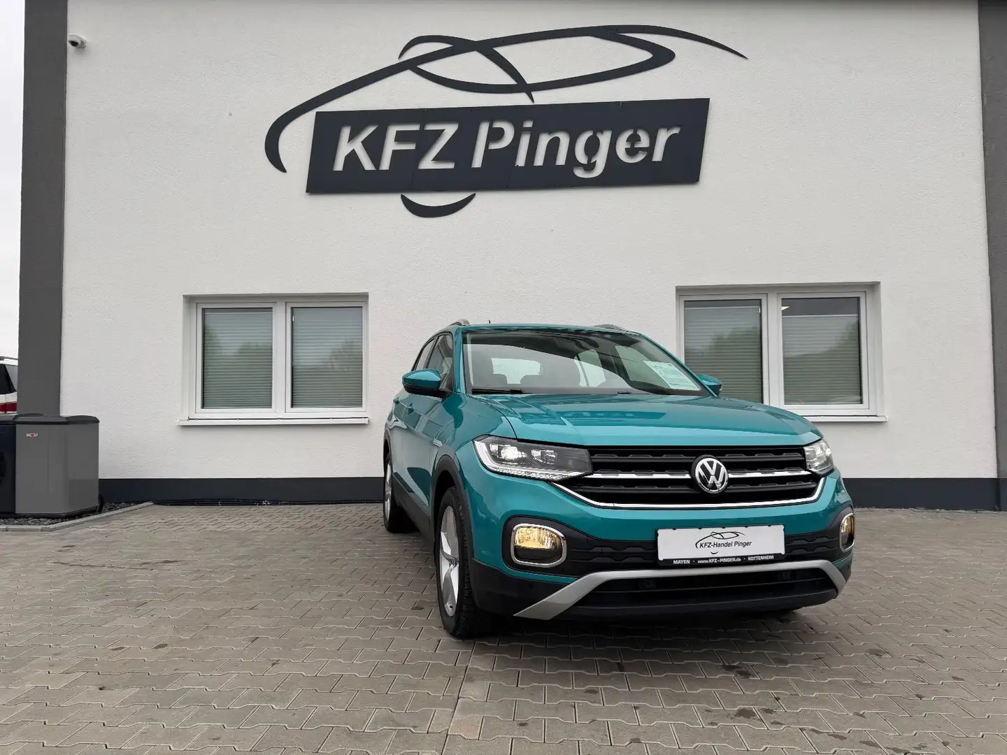 Volkswagen T-Cross Style+LED+AHK+Automatik Vert - 1