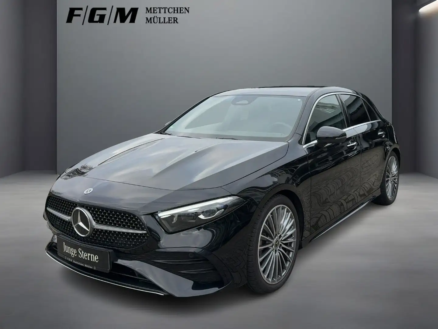 Mercedes-Benz A 180 AMG Line KeyGo|MBeam|TWA|Sitzhz|Kam|LED Negro - 2