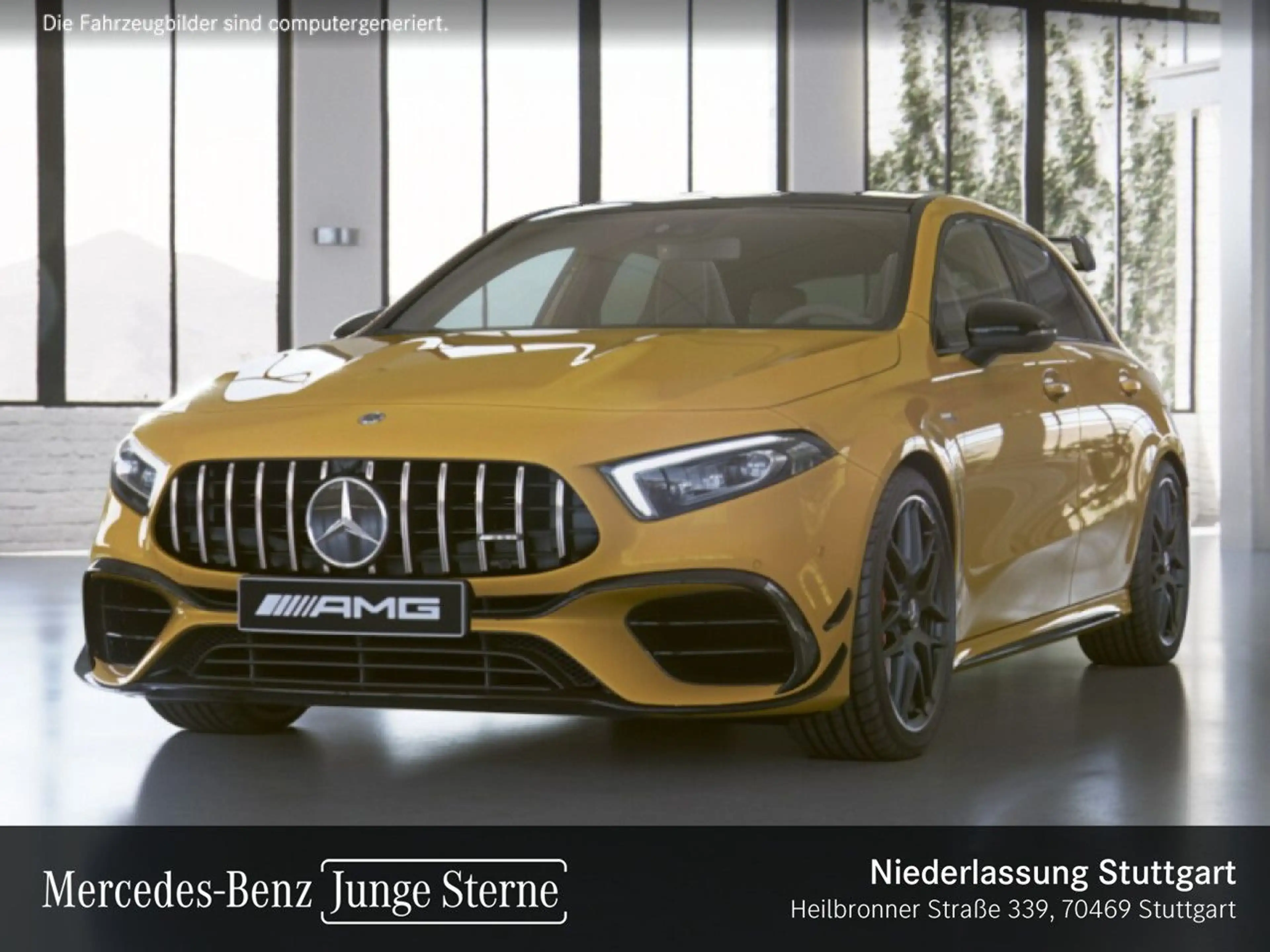 Mercedes-Benz A 45 AMG A 45 S 4M DRIVERS+PANO+360°+MULTIBEAM+PERFSITZE — photo 2