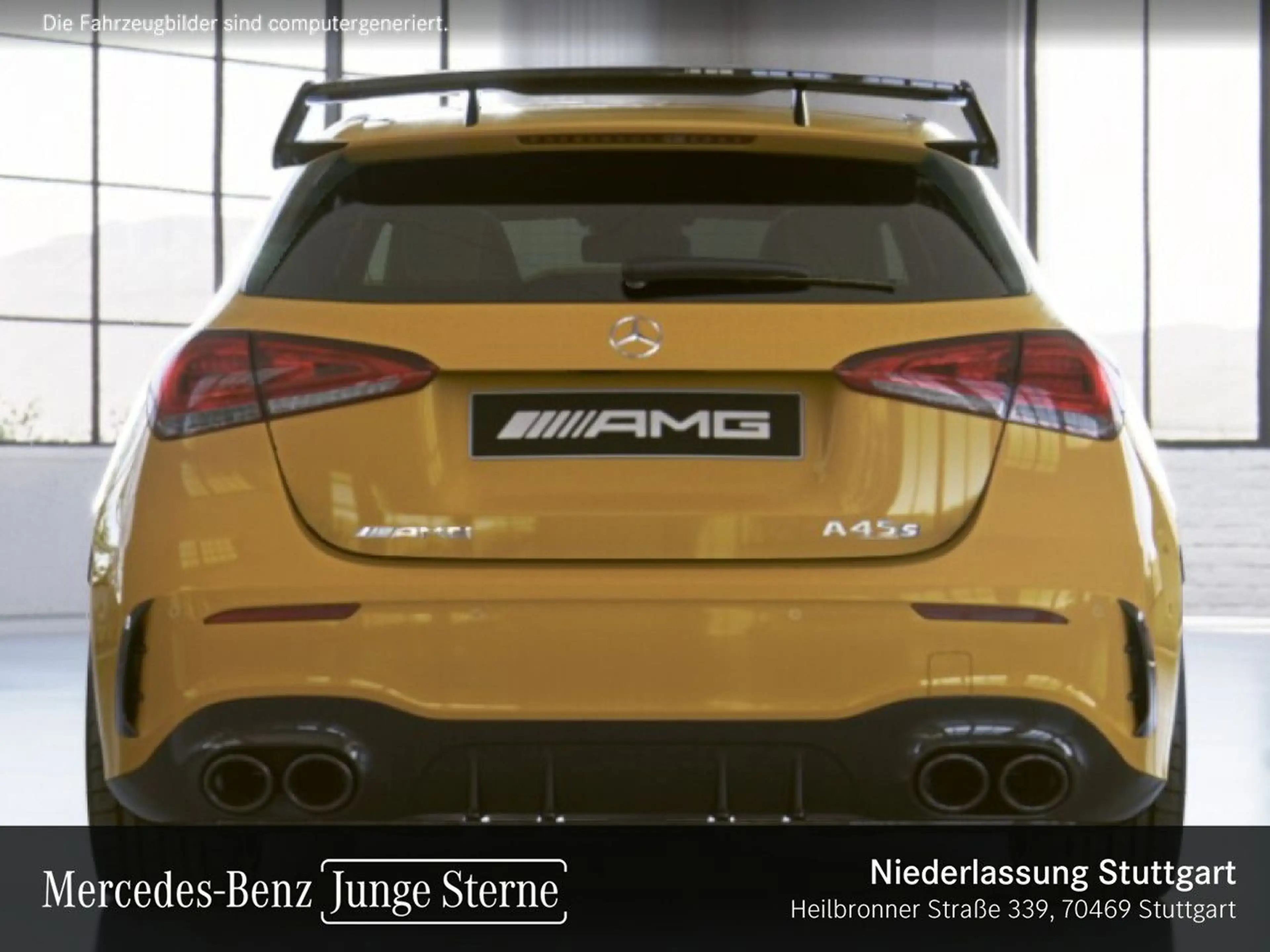Mercedes-Benz A 45 AMG A 45 S 4M DRIVERS+PANO+360°+MULTIBEAM+PERFSITZE — photo 8
