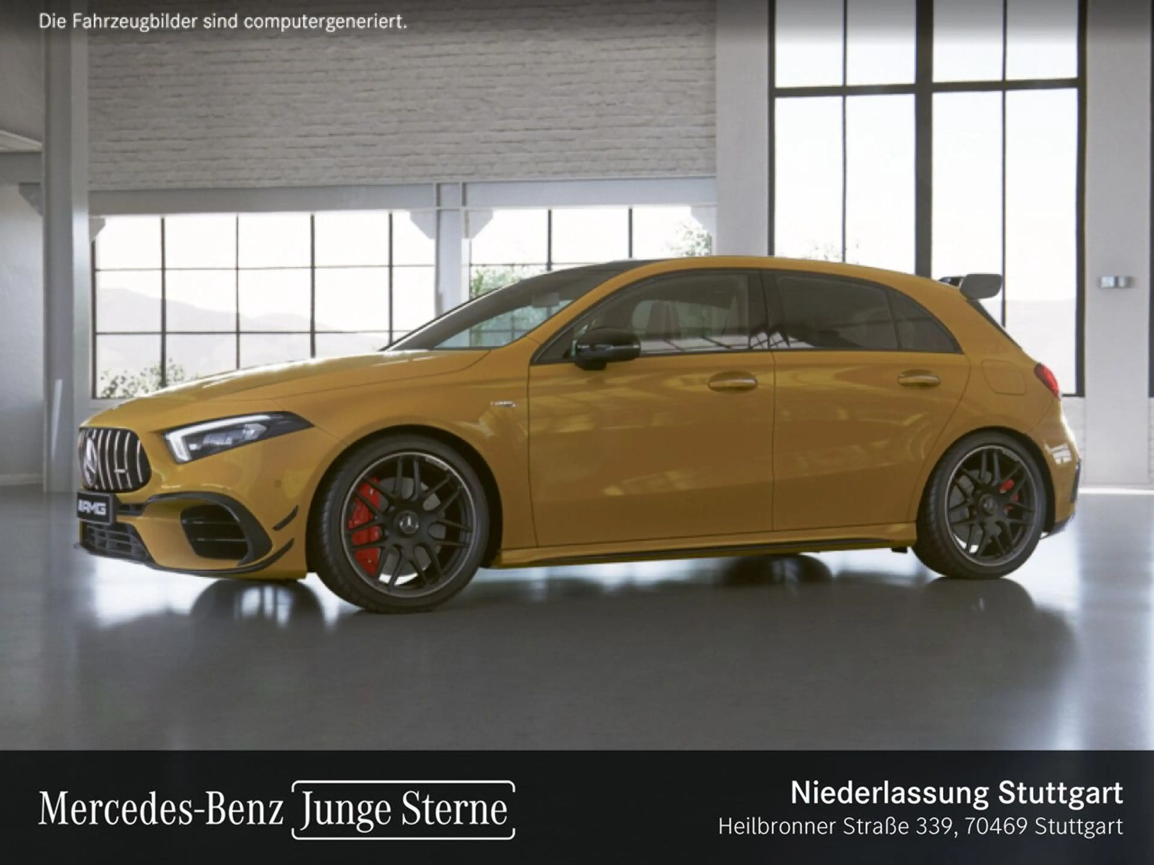 Mercedes-Benz A 45 AMG A 45 S 4M DRIVERS+PANO+360°+MULTIBEAM+PERFSITZE — photo 3