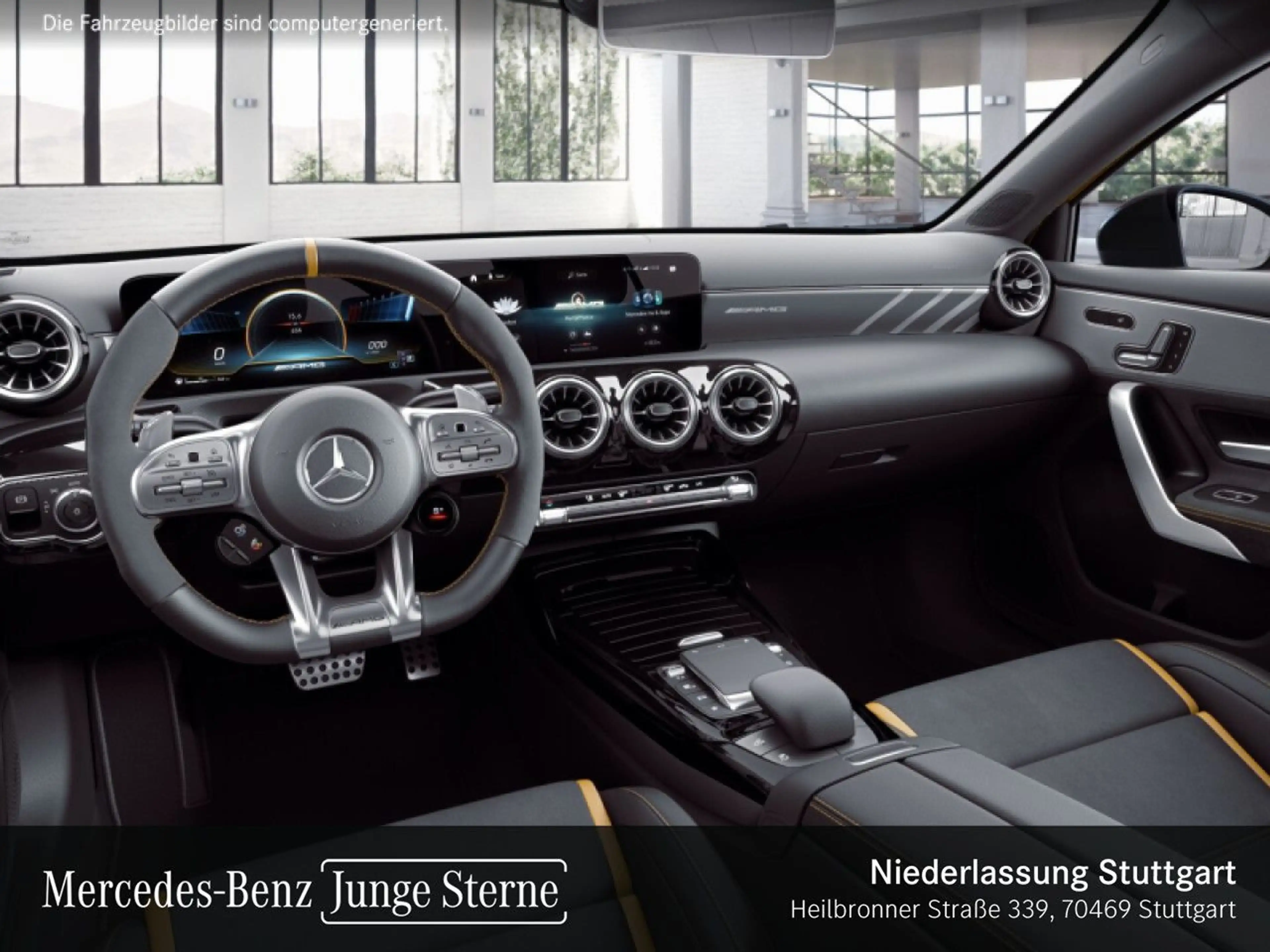 Mercedes-Benz A 45 AMG A 45 S 4M DRIVERS+PANO+360°+MULTIBEAM+PERFSITZE — photo 10