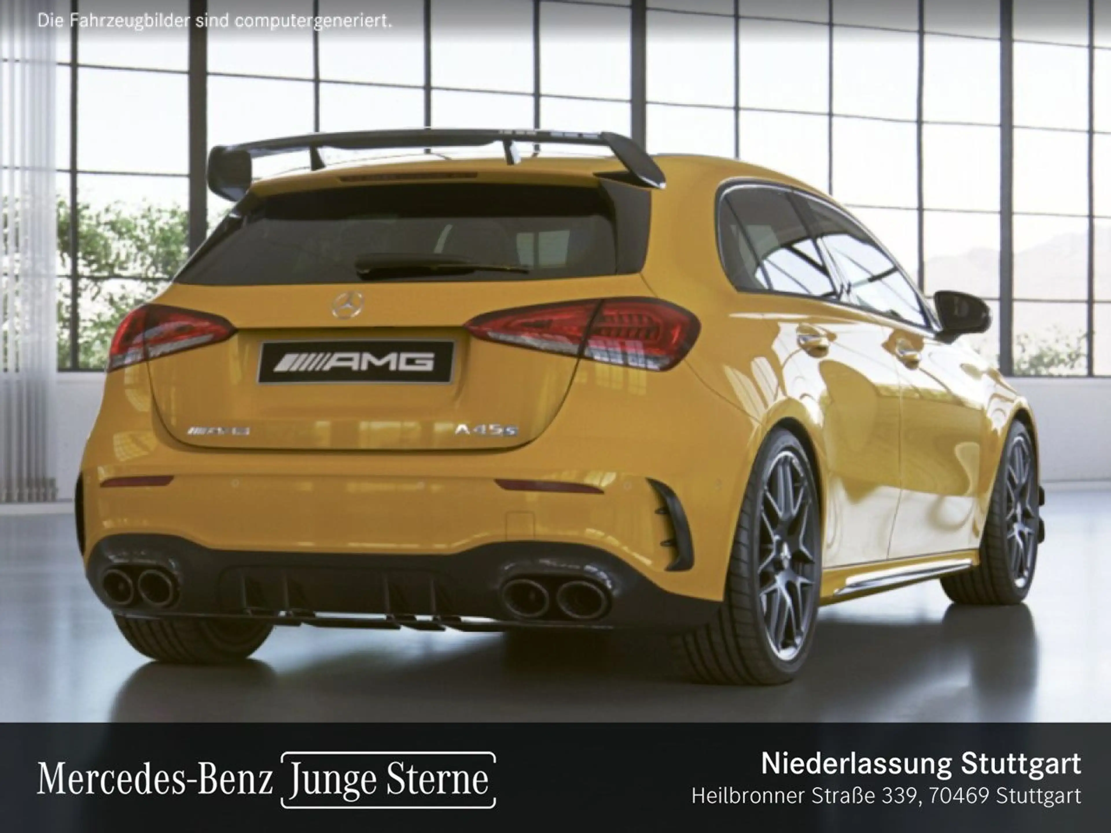Mercedes-Benz A 45 AMG A 45 S 4M DRIVERS+PANO+360°+MULTIBEAM+PERFSITZE — photo 4