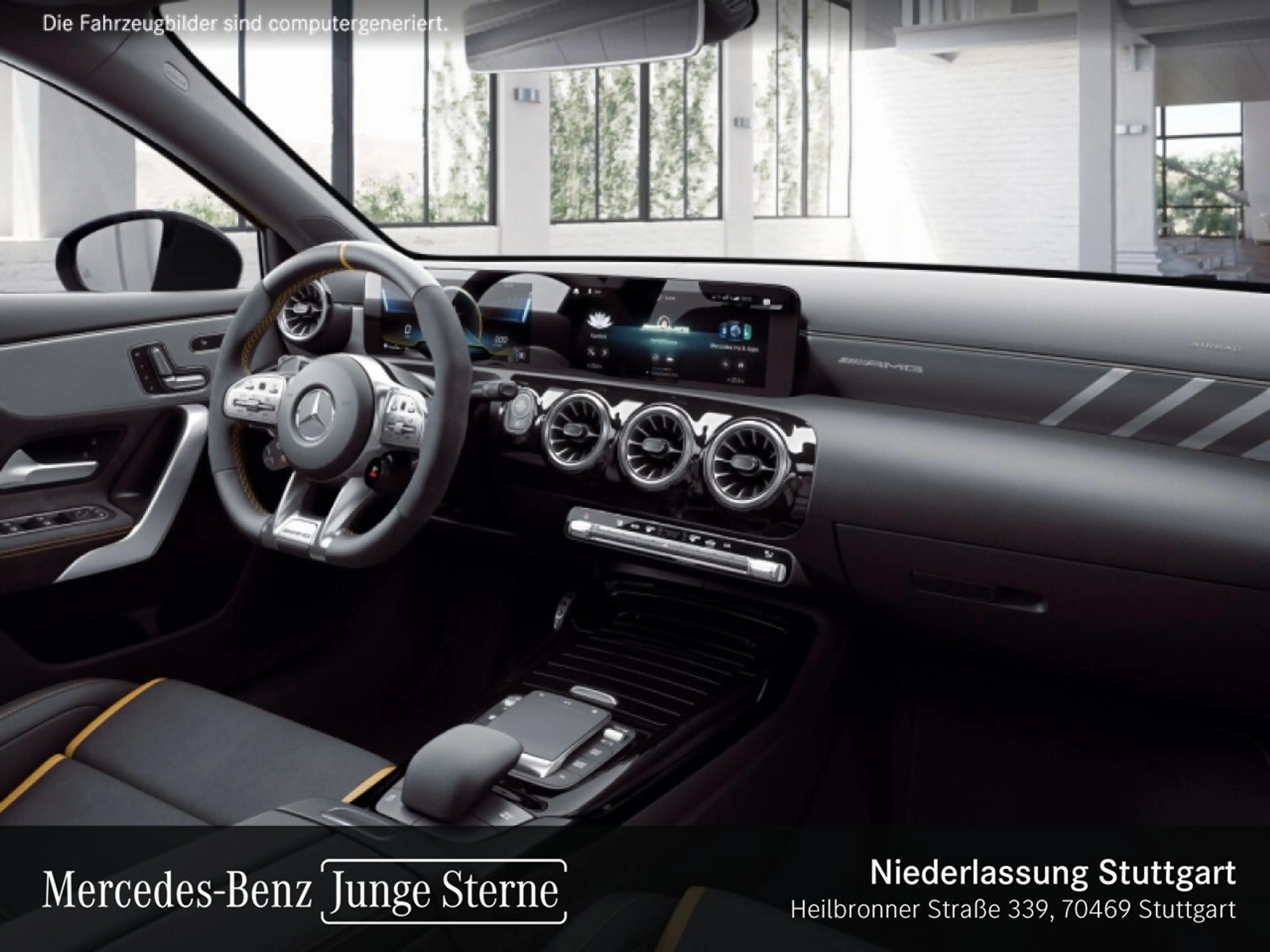 Mercedes-Benz A 45 AMG A 45 S 4M DRIVERS+PANO+360°+MULTIBEAM+PERFSITZE — photo 11