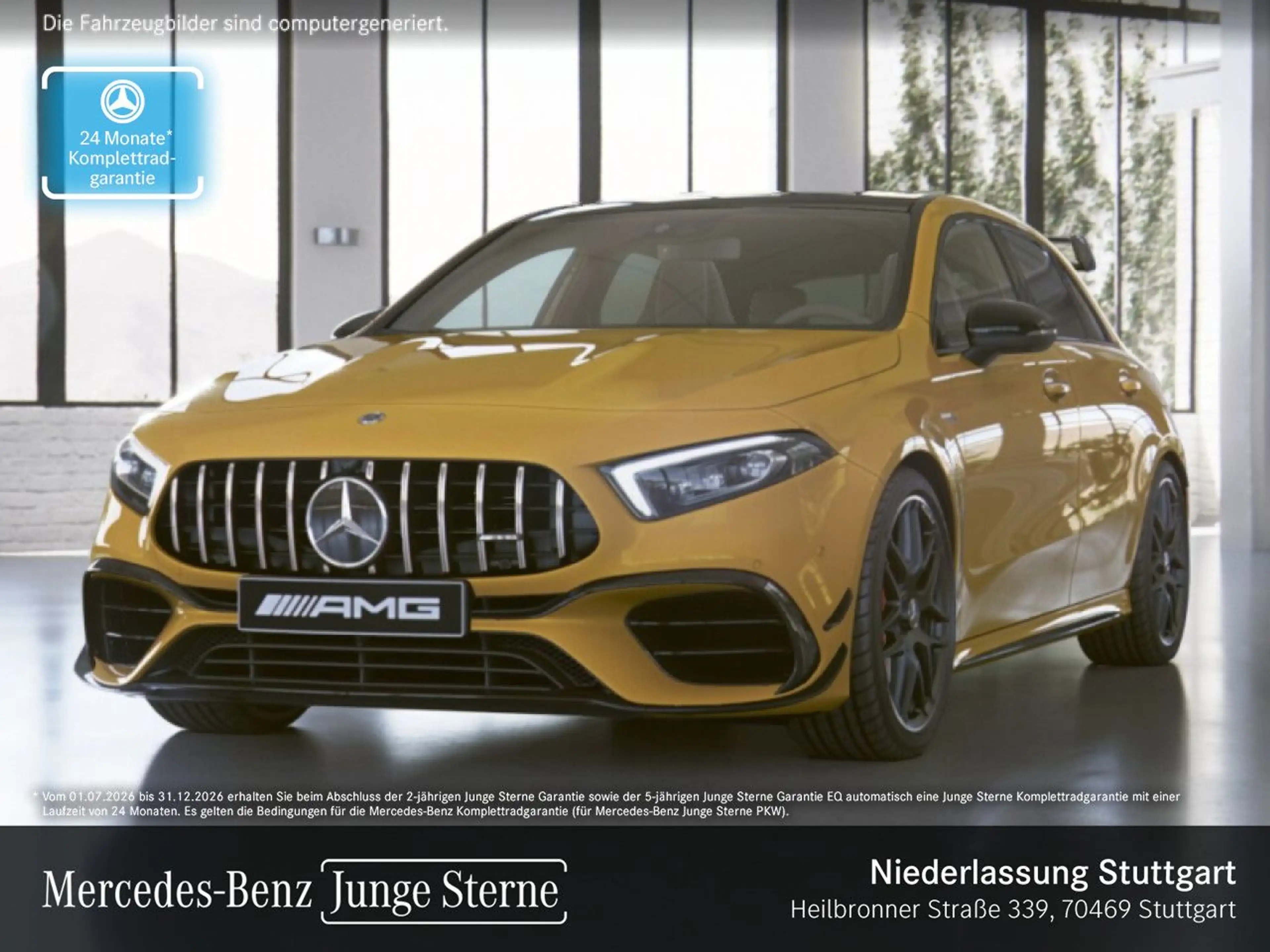 Mercedes-Benz A 45 AMG A 45 S 4M DRIVERS+PANO+360°+MULTIBEAM+PERFSITZE