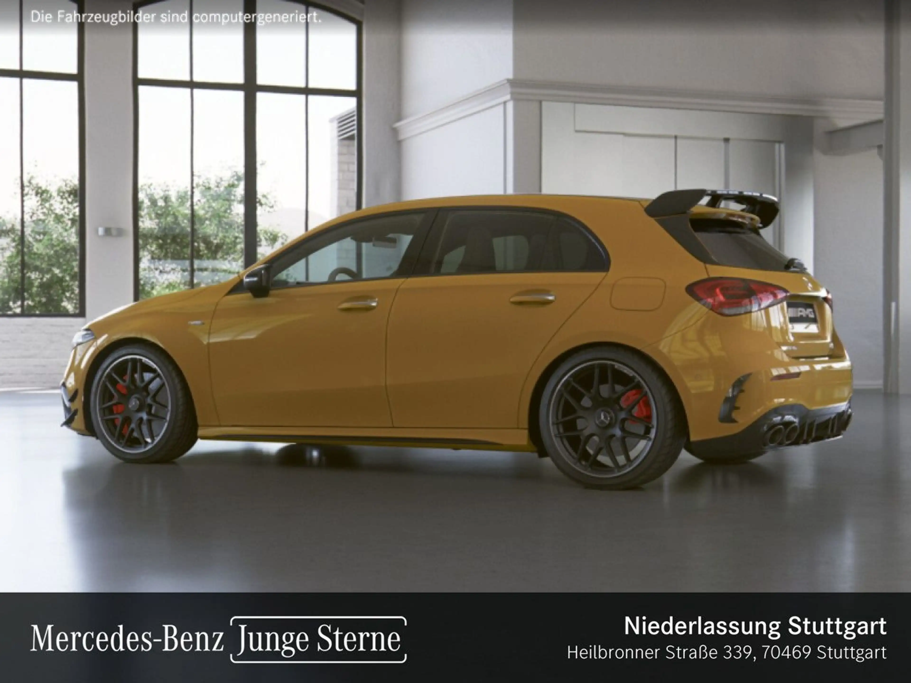 Mercedes-Benz A 45 AMG A 45 S 4M DRIVERS+PANO+360°+MULTIBEAM+PERFSITZE — photo 15