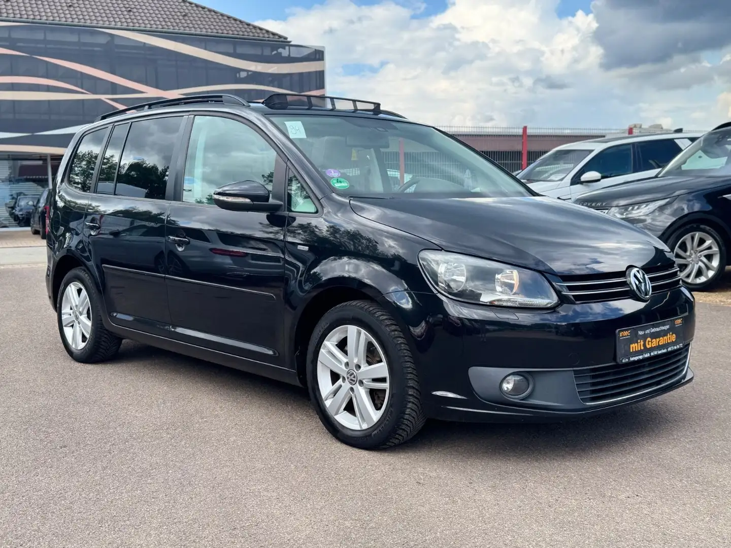 Volkswagen Touran 7-Sitzer+Panorama+Navi+Klima+Tempomat+SHZ Negro - 1