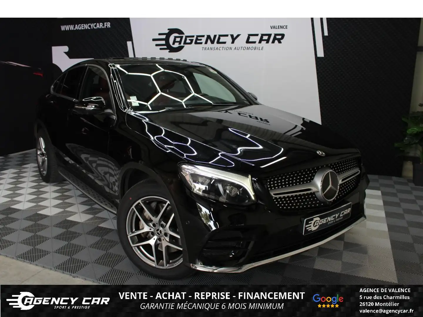 Mercedes-Benz GLC 220 Coupé GLC 220 D Fascination - ENTRETIEN MERCEDES ORIGINE FRANCE Schwarz - 1